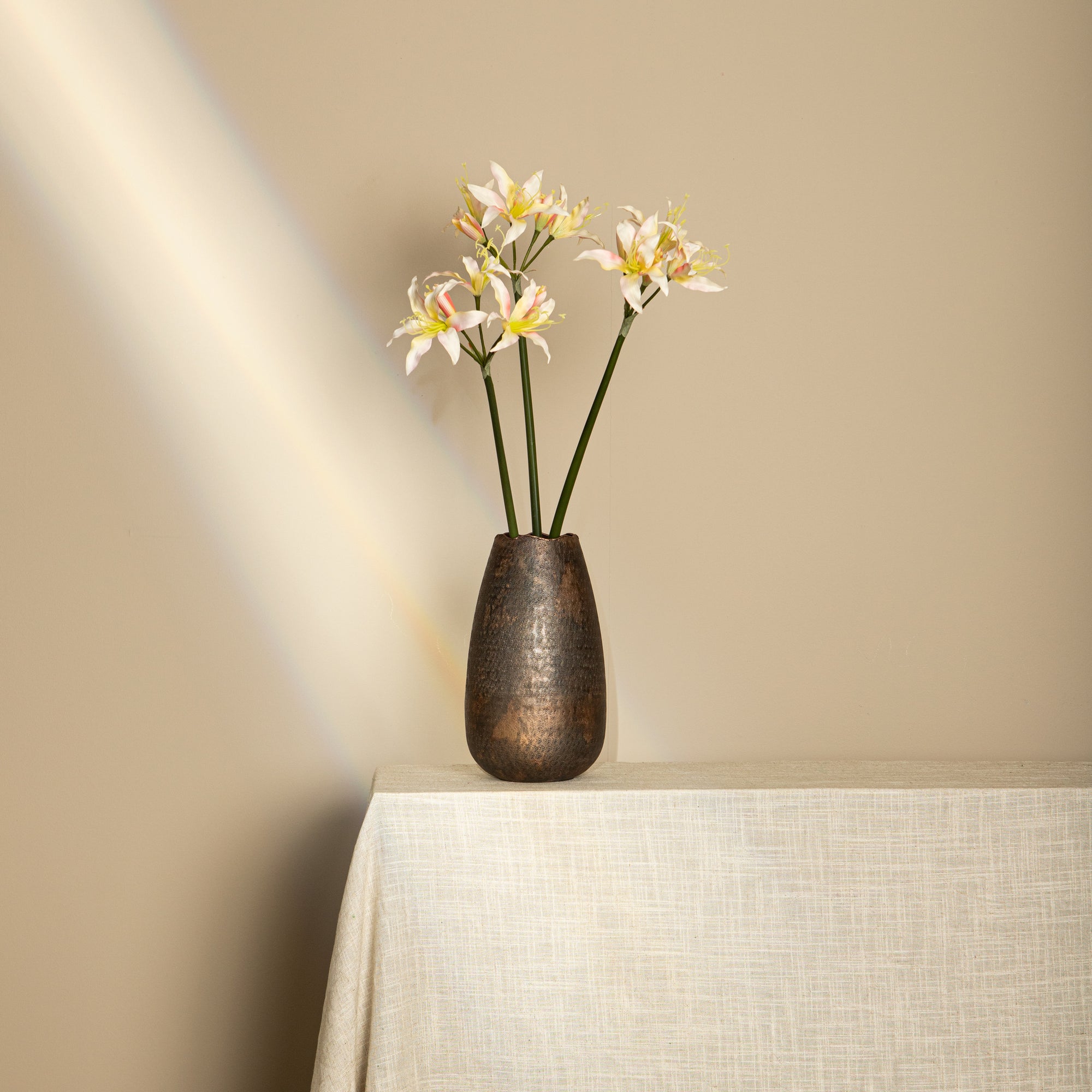 Amaryllis Flower cream amaryllis spray Crème — Fleur artificielle — vue 3 | Häus