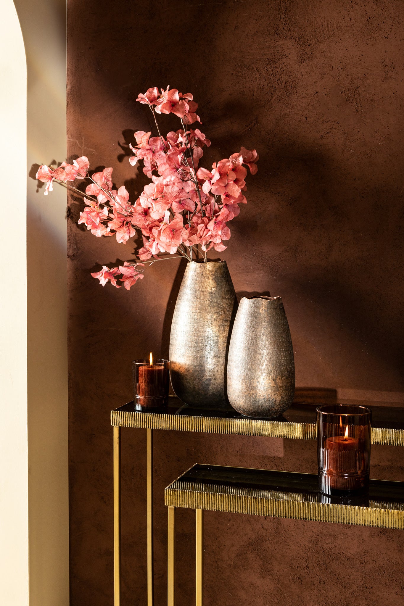 Semin Pot en métal - Copper, Silver