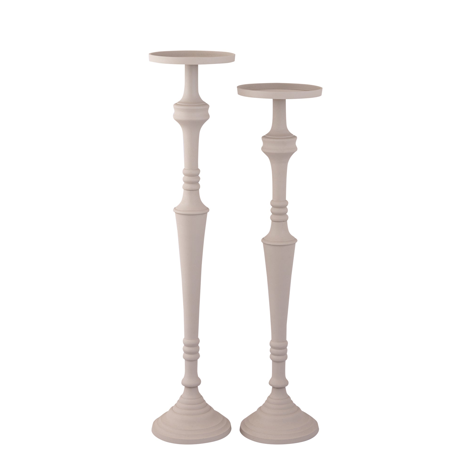 Helen Chandeliers en aluminium moulé - Beige