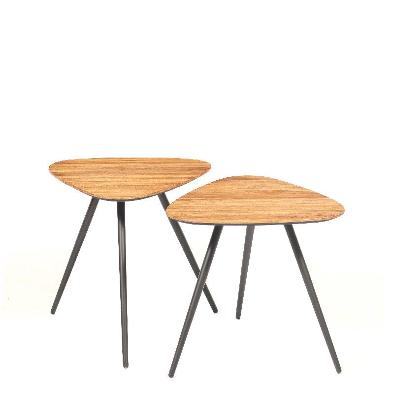 Rupert Naturel recycled teak wood coffee table SV2