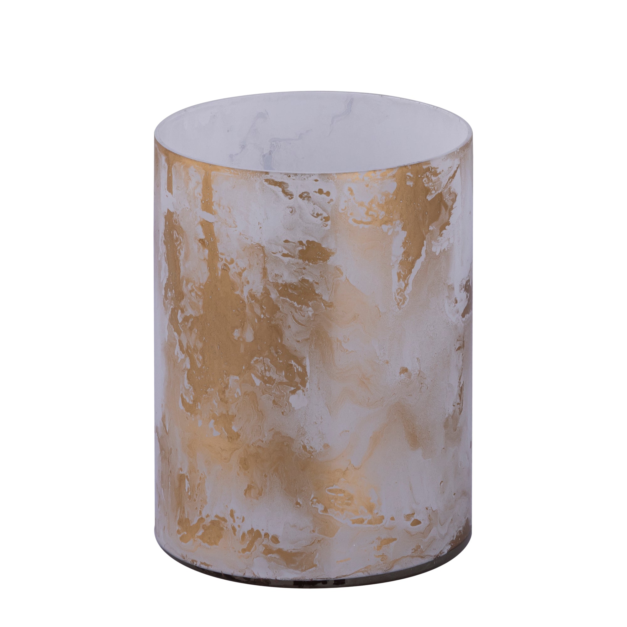 Georgie Bougeoirs en verre - Blanc