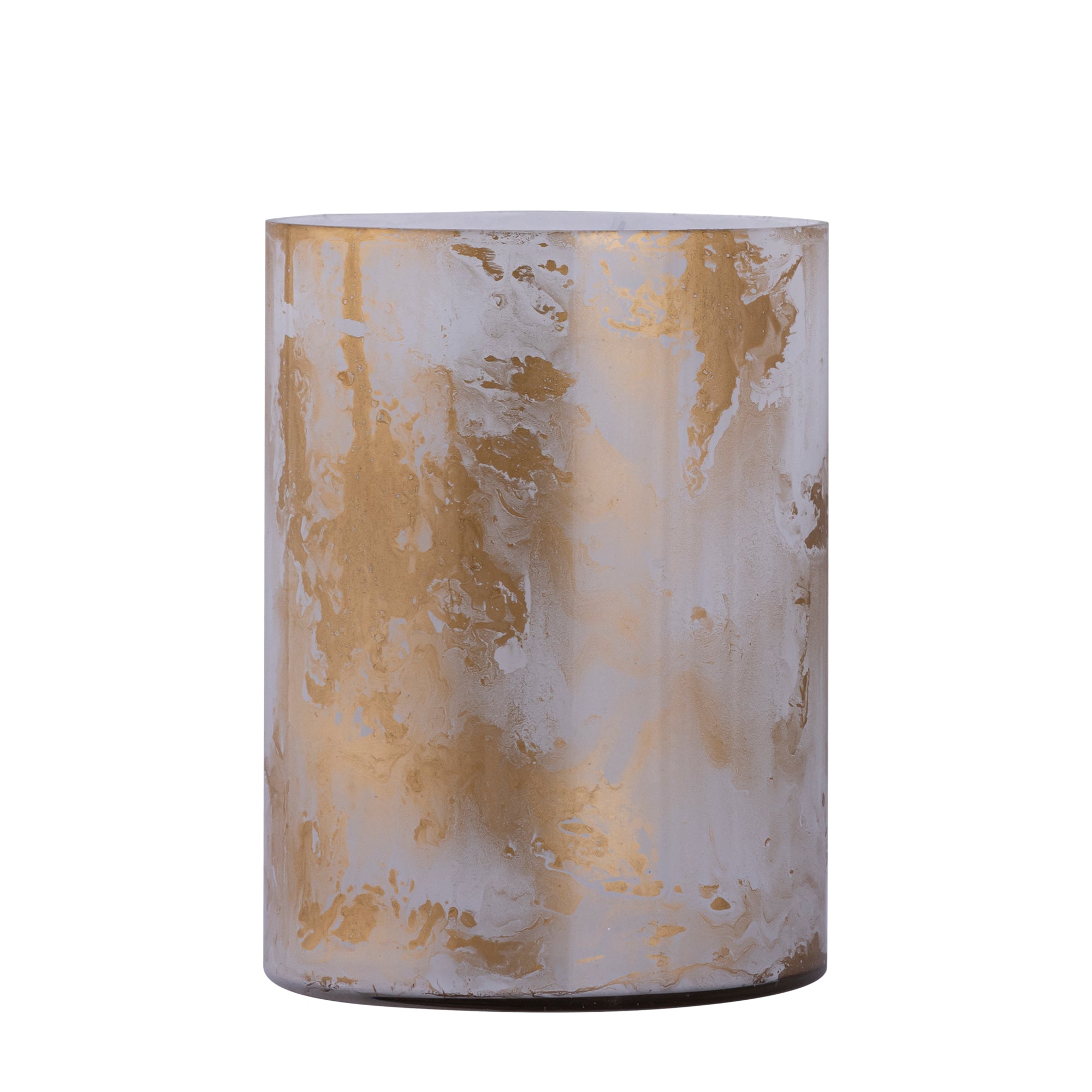 Georgie Bougeoirs en verre - Blanc