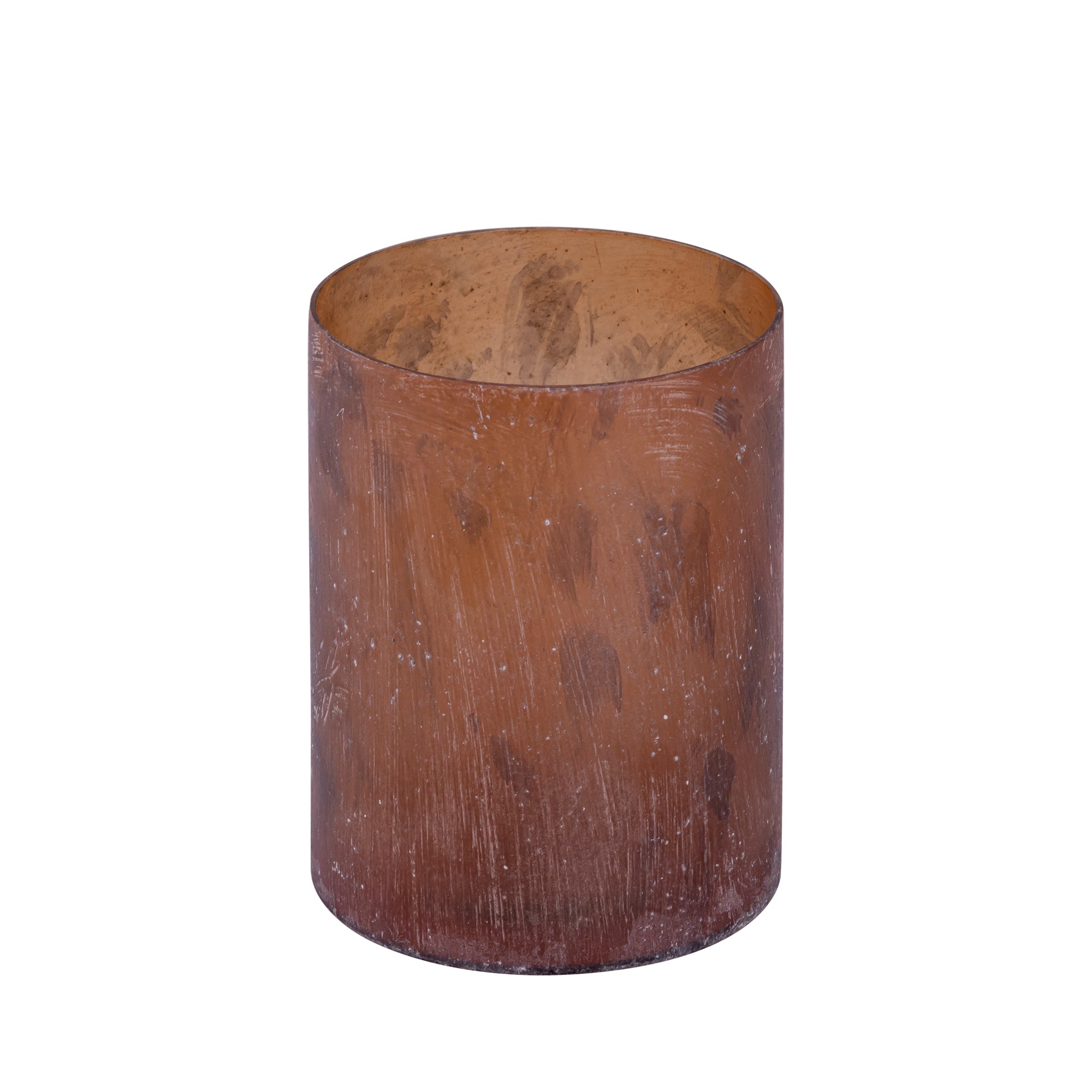 Matthy Bougeoirs en verre - Rouille