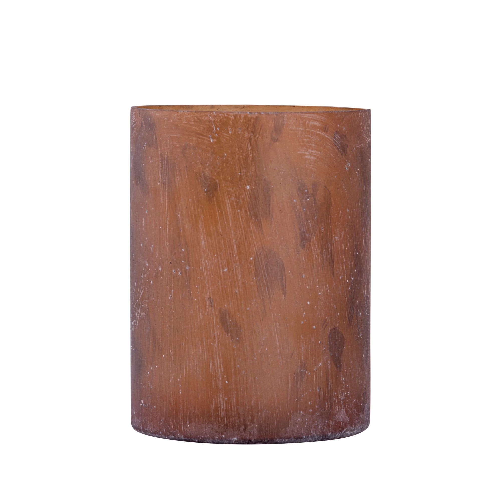 Matthy Bougeoirs en verre - Rouille