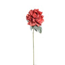 Peony Flower red with flocked leaves Rouge — Fleur artificielle — Fleur artificielle design premium | Häus