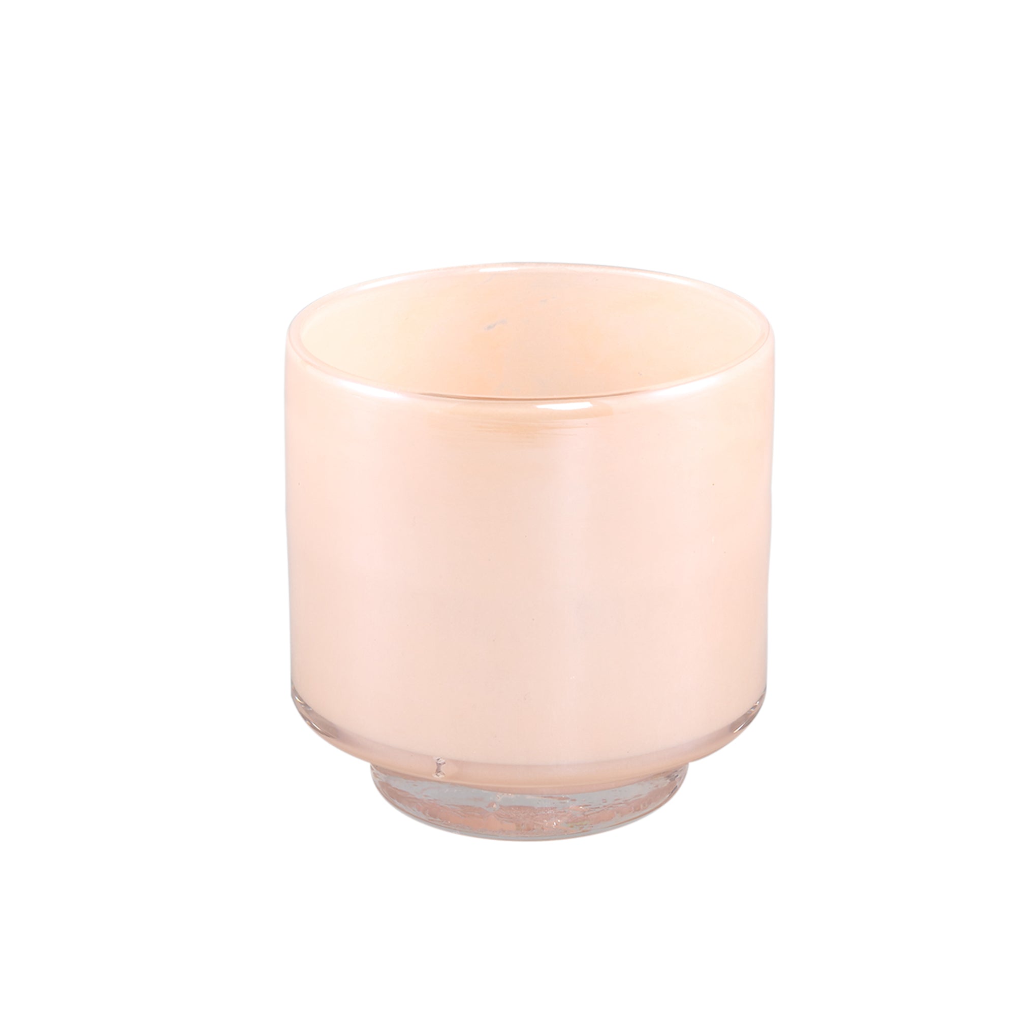 Josiah Photophores en verre - Beige