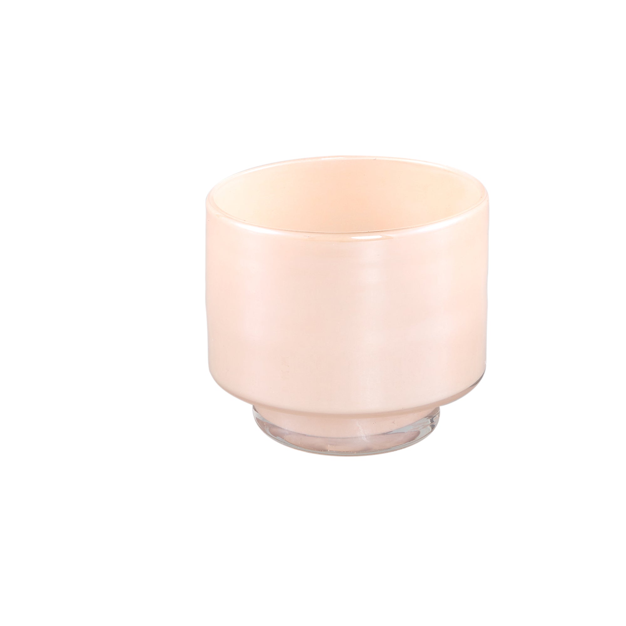 Josiah Photophores en verre - Beige