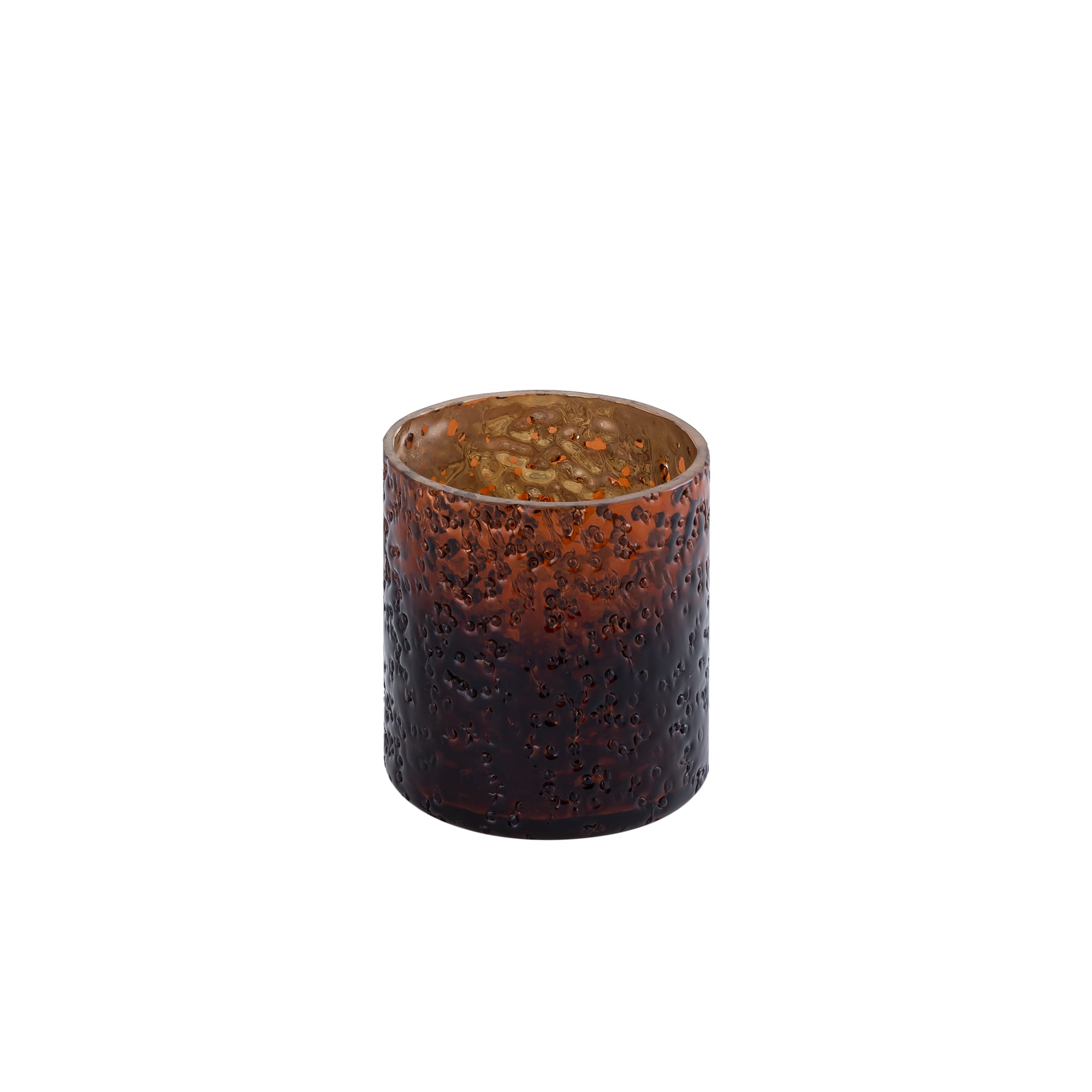 Saida Photophores en verre - Marron