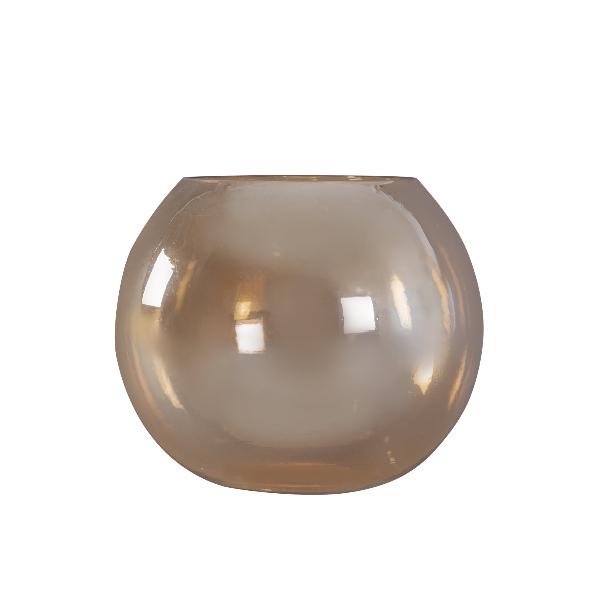 Lenore Bougeoirs en verre - Or