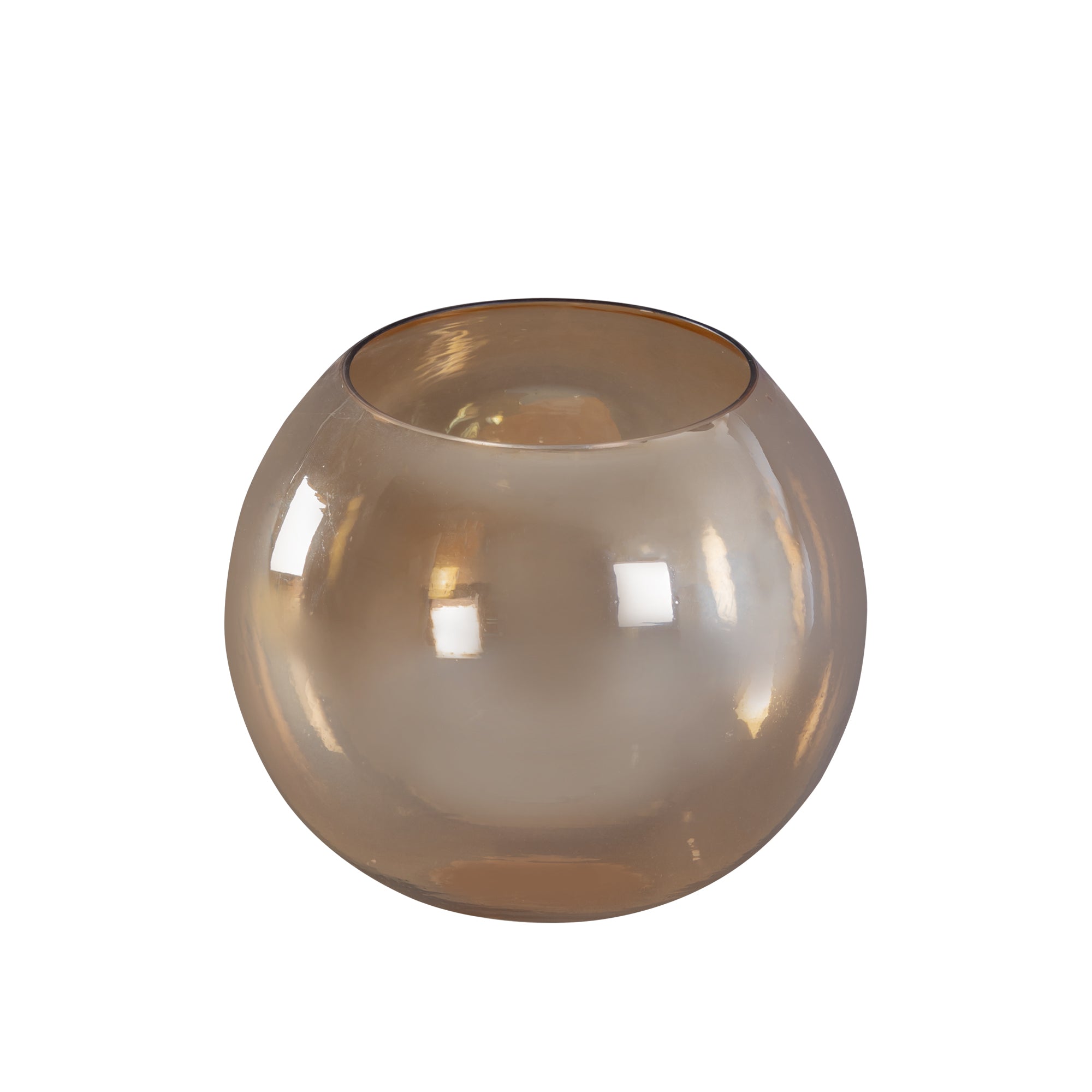 Lenore Bougeoirs en verre - Or