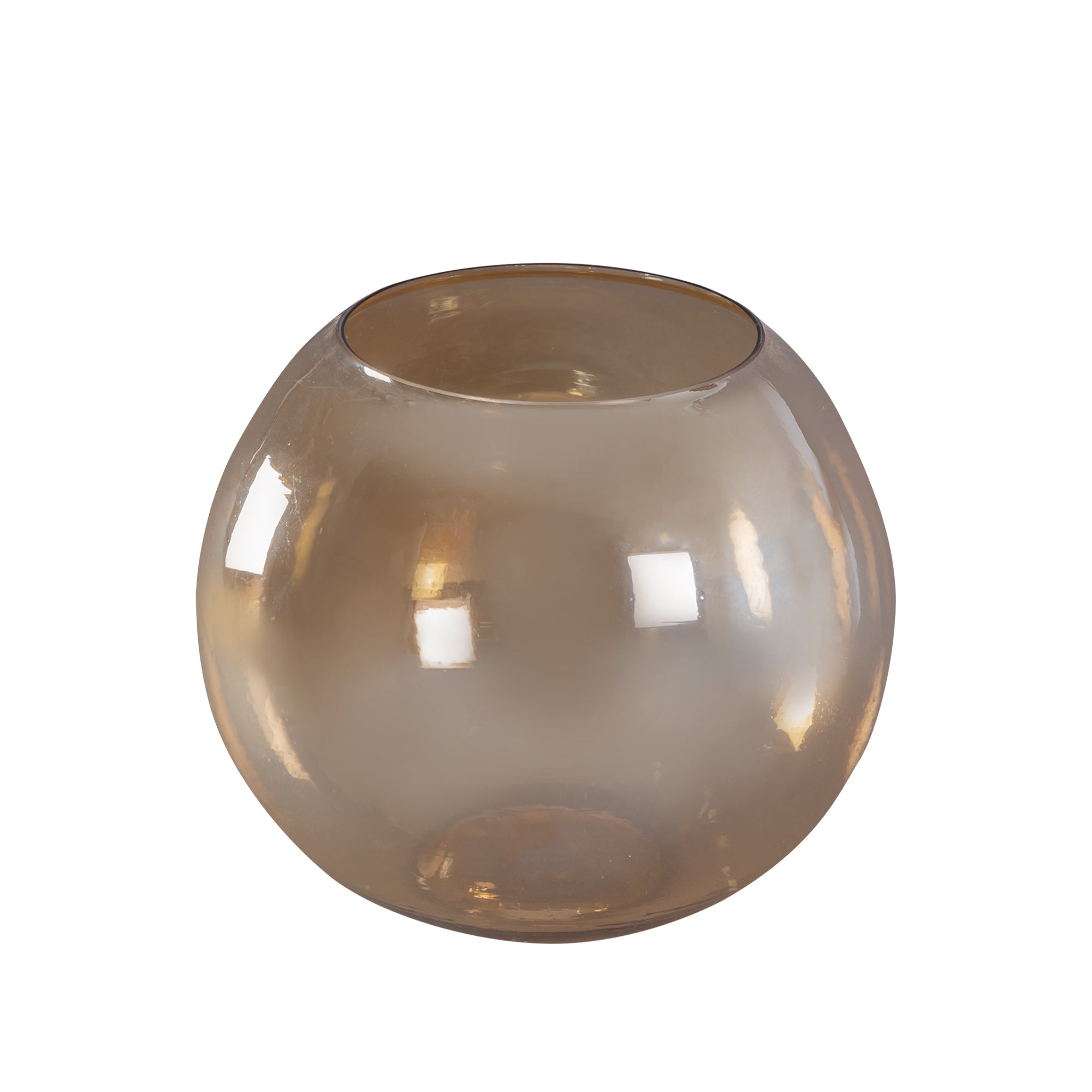 Lenore Bougeoirs en verre - Or