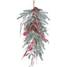 Harte Green PE hanging branch with berries Vert — Feuille artificielle — Feuille artificielle design premium | Häus