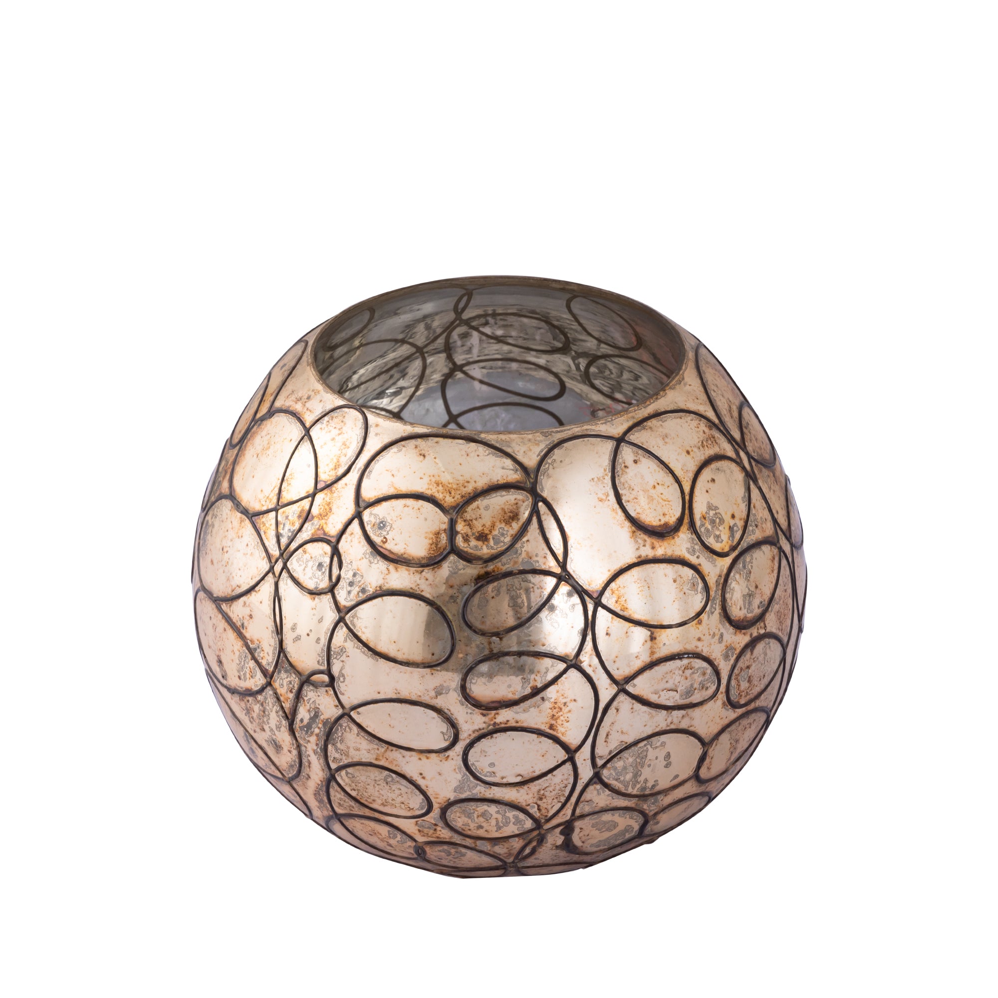 Randall Bougeoirs en verre - Laiton
