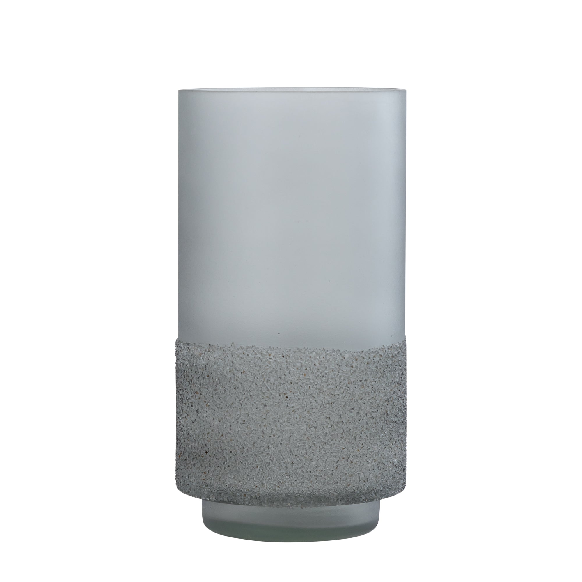 Miral Bougeoirs en verre - Gris