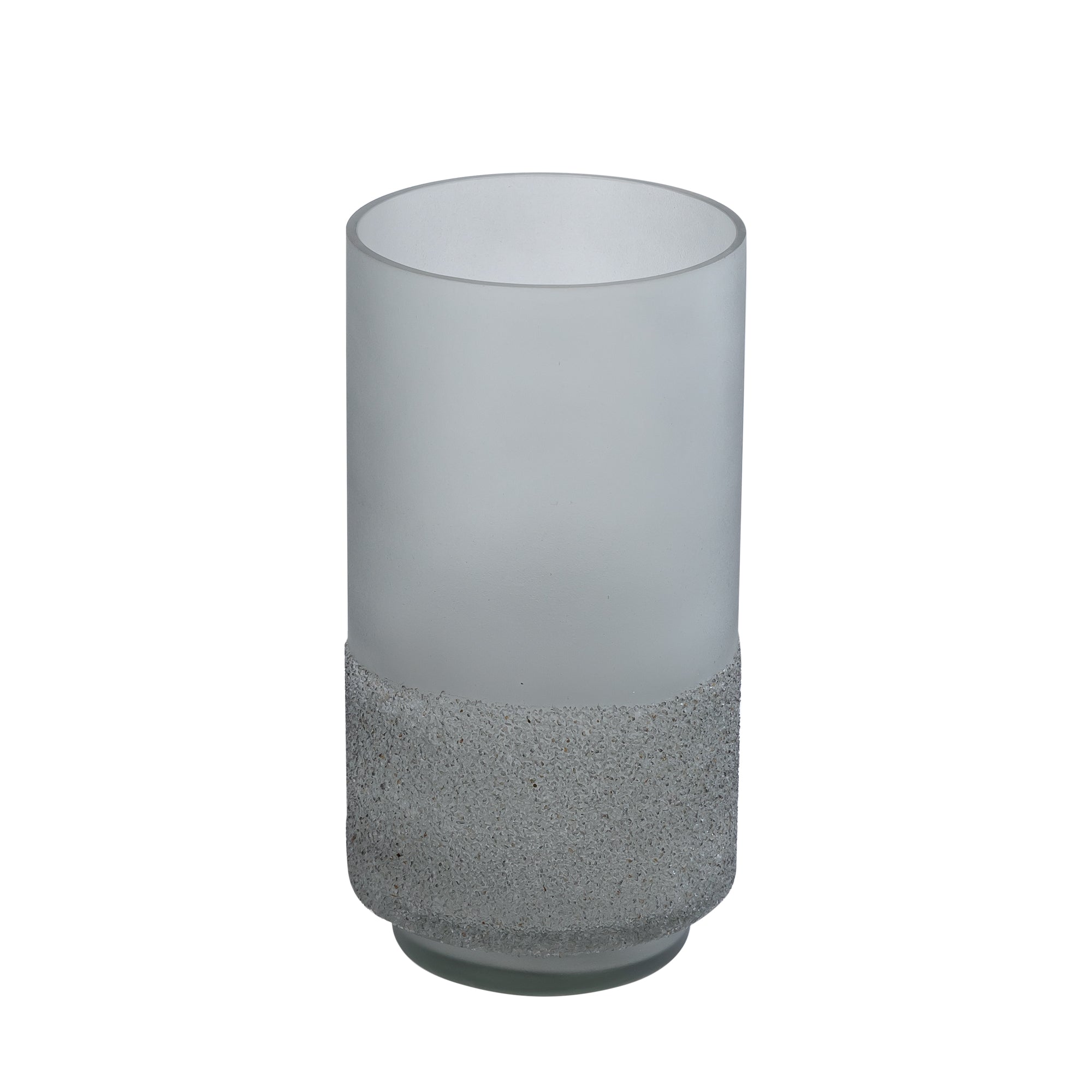 Miral Bougeoirs en verre - Gris