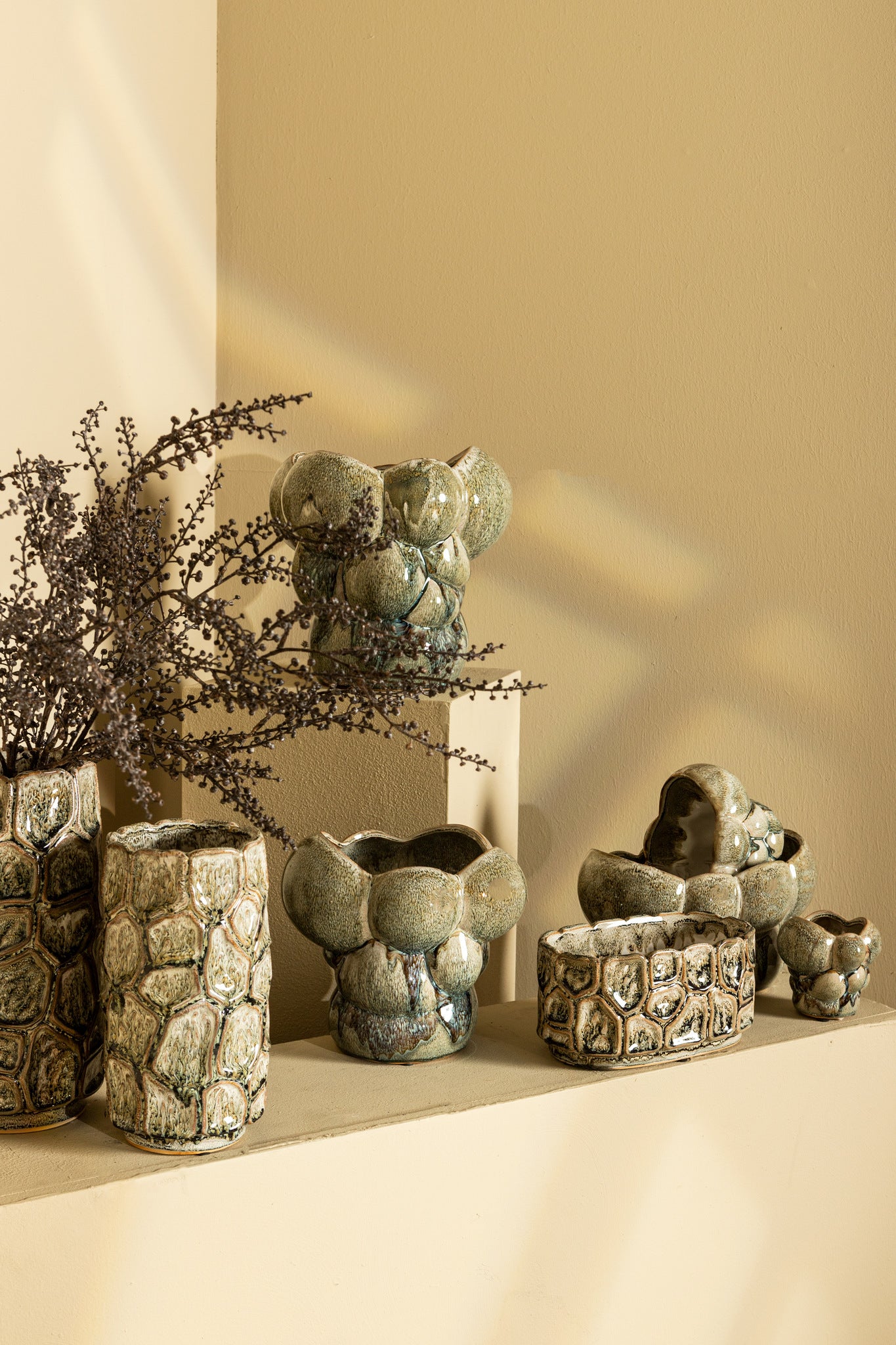 Madge Pot en céramique - Cream