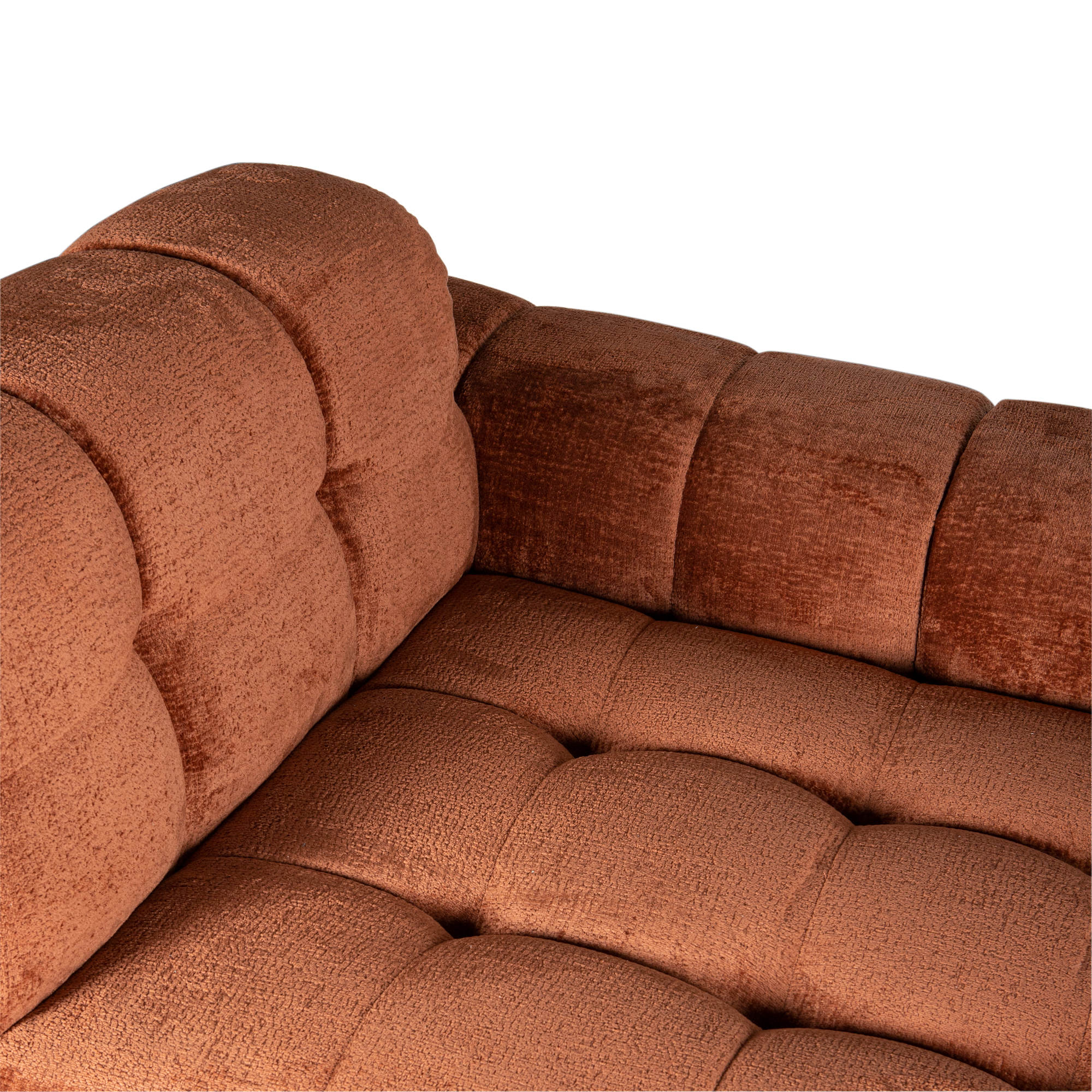 Jidde sofa berge 3032 rust fabric chaise longue ri - Photo 9