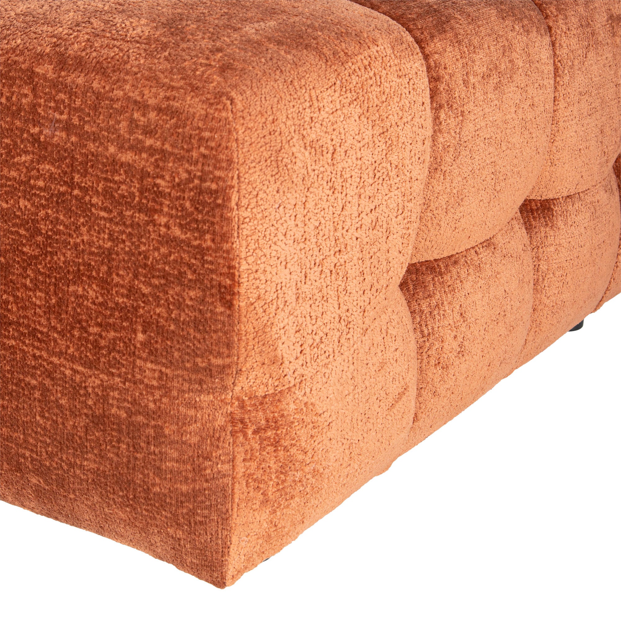 Jidde sofa berge 3032 rust fabric hocker - Photo 11