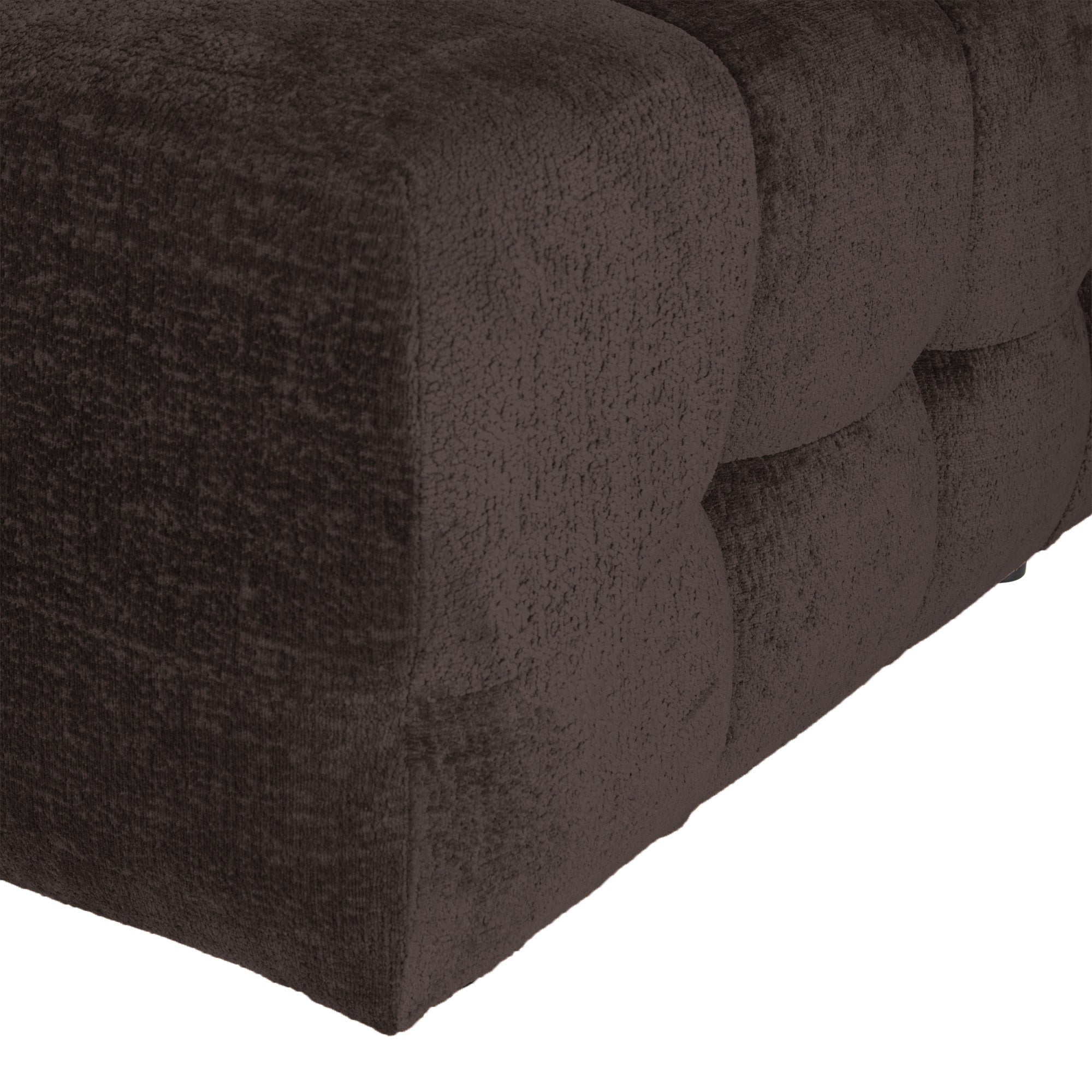Jidde sofa berge 1072 dark grey fabric hocker - Photo 4