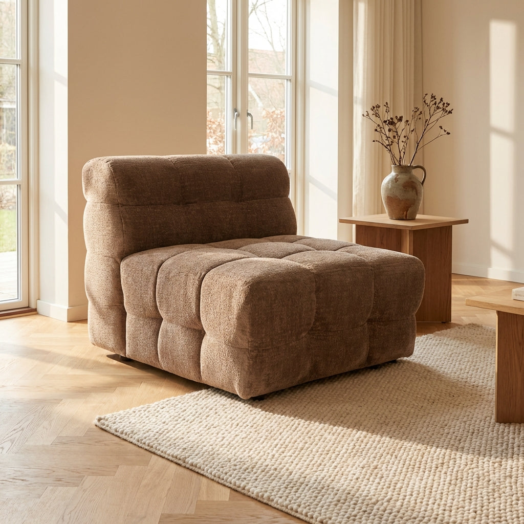 Jidde sofa berge 1042 beige fabric element