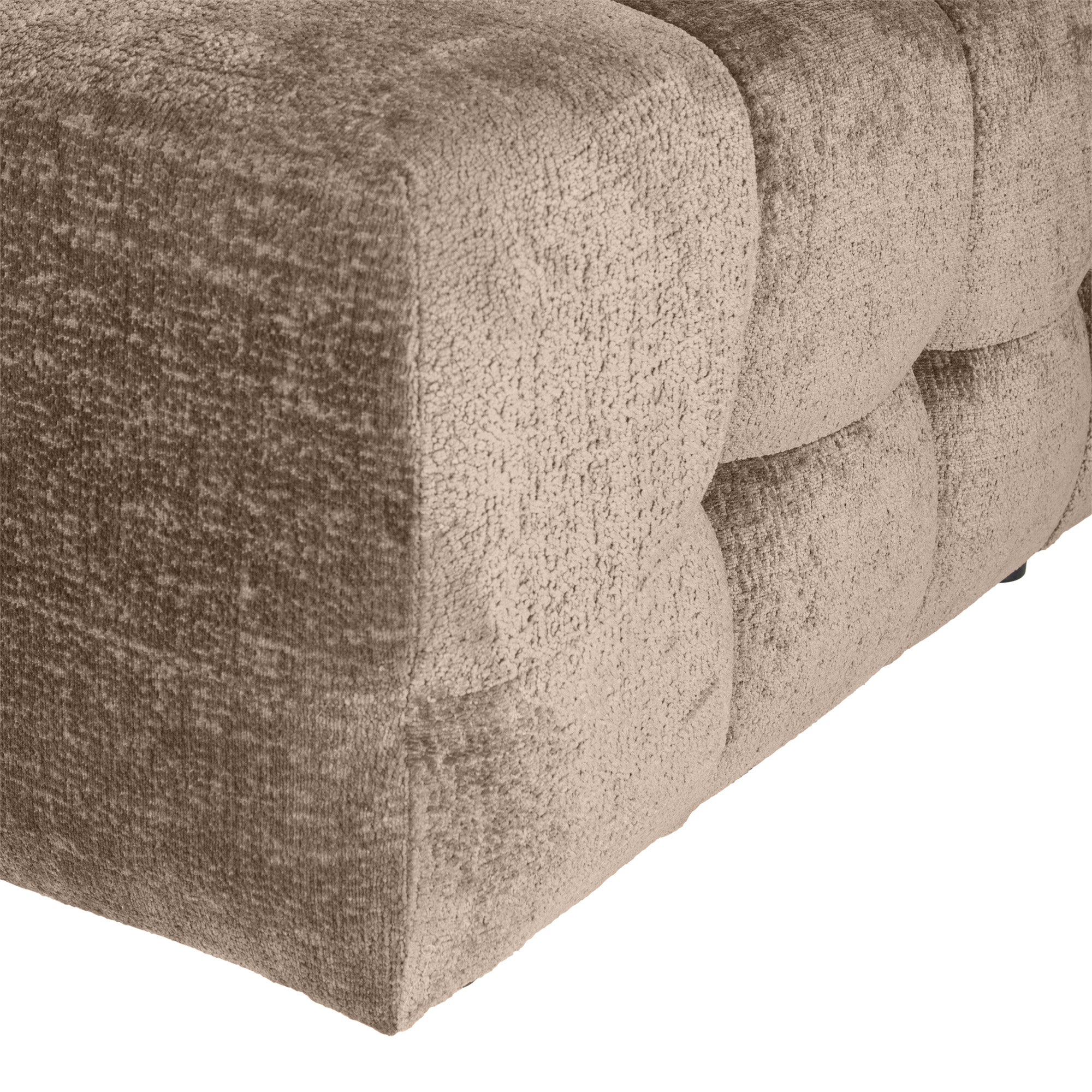 Jidde sofa berge 1042 beige fabric hocker - Photo 4