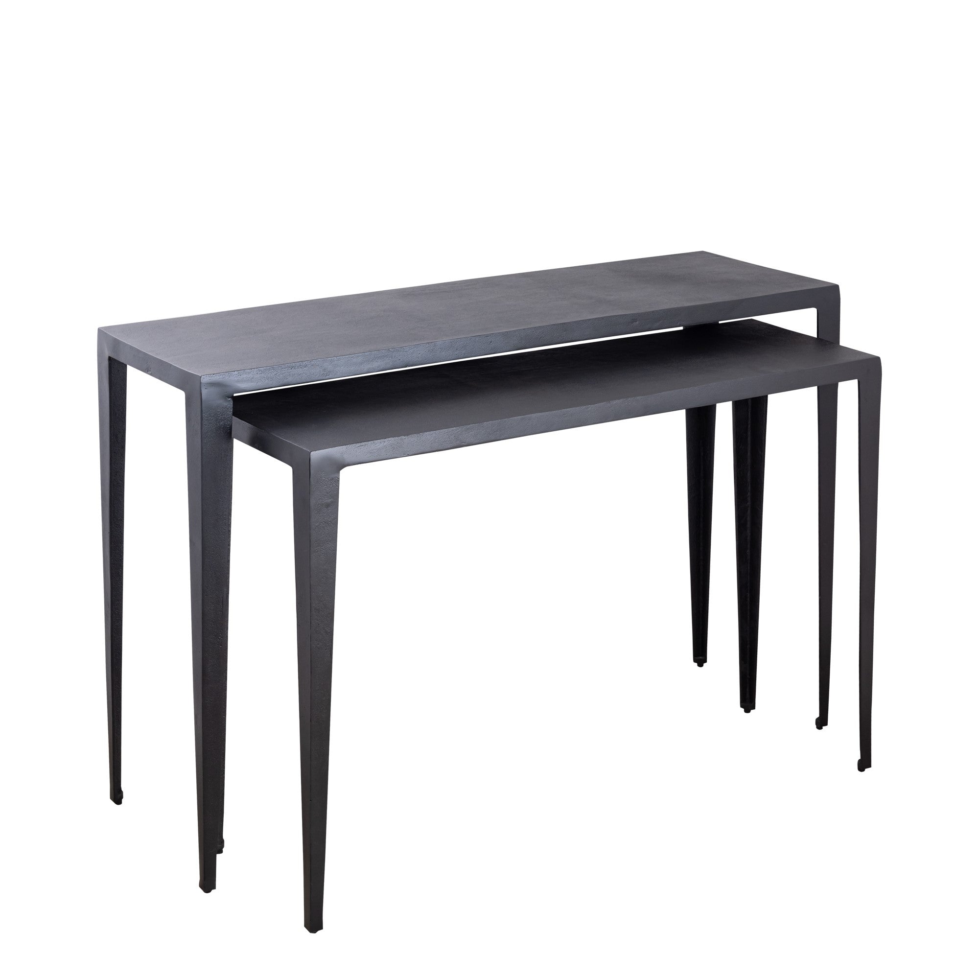 Rivva Black casted alu rectangle side table sv2 - Photo 3