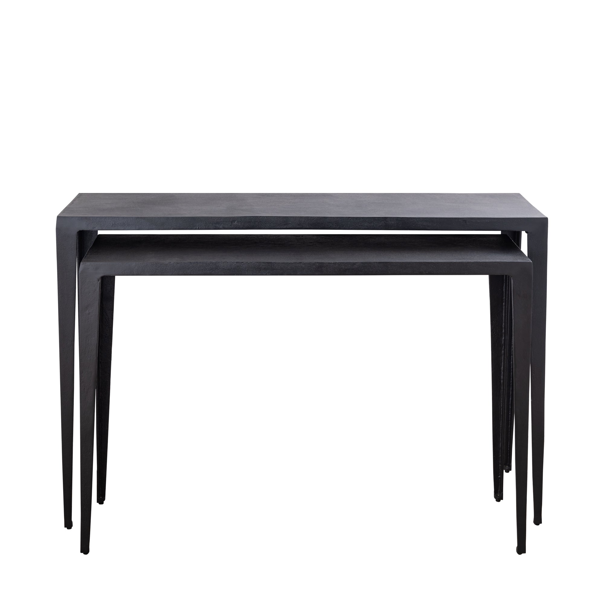 Rivva Black casted alu rectangle side table sv2 - Photo 5