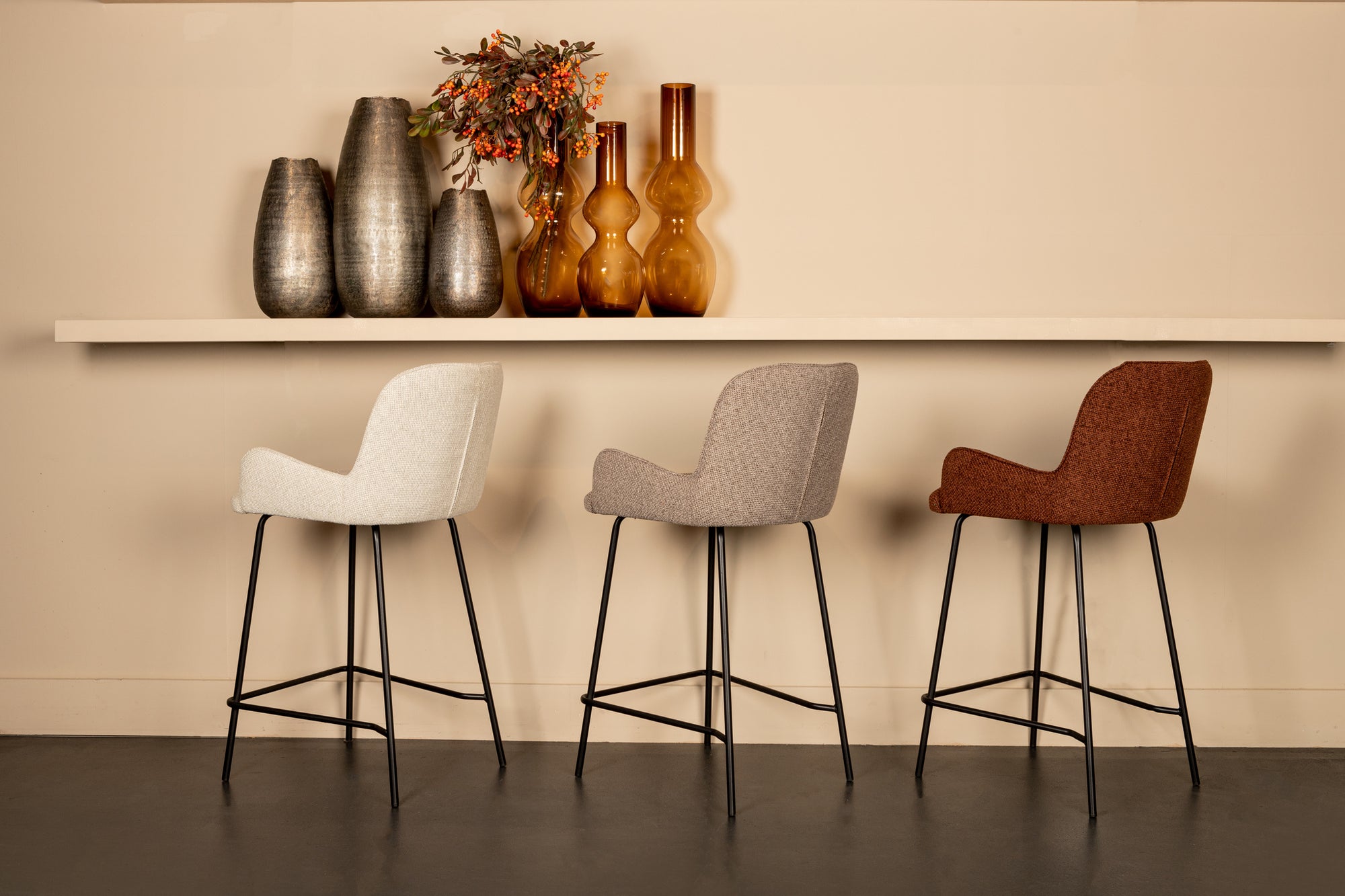 Leander Rust bar stool - Photo 2