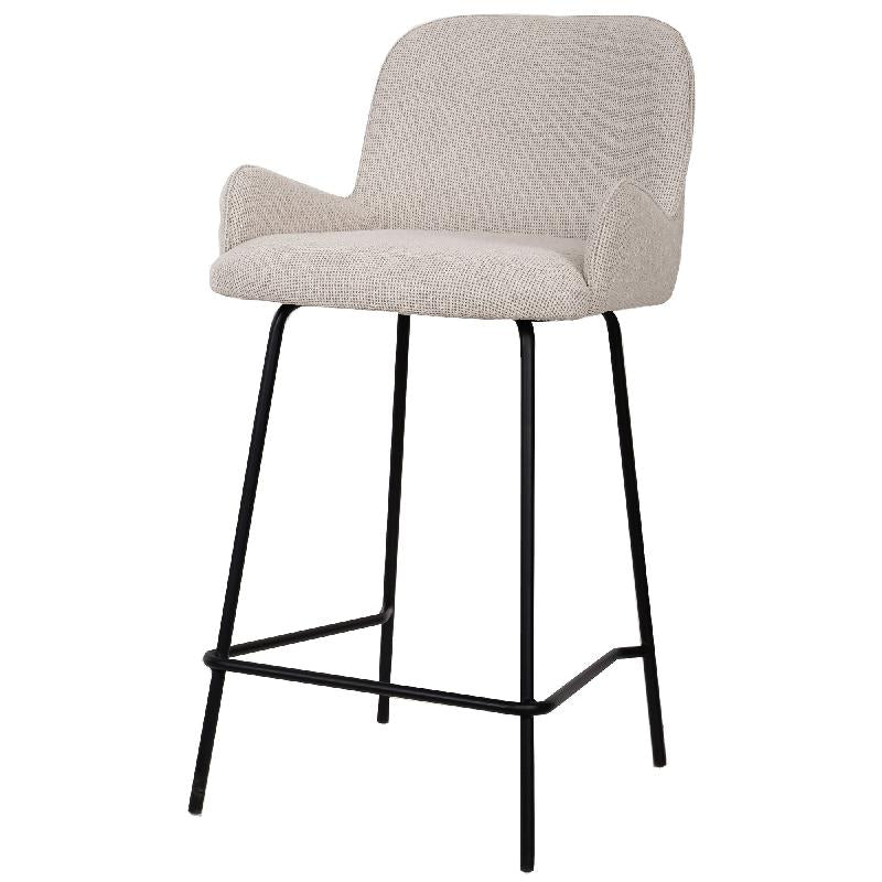 Leander Cream bar stool