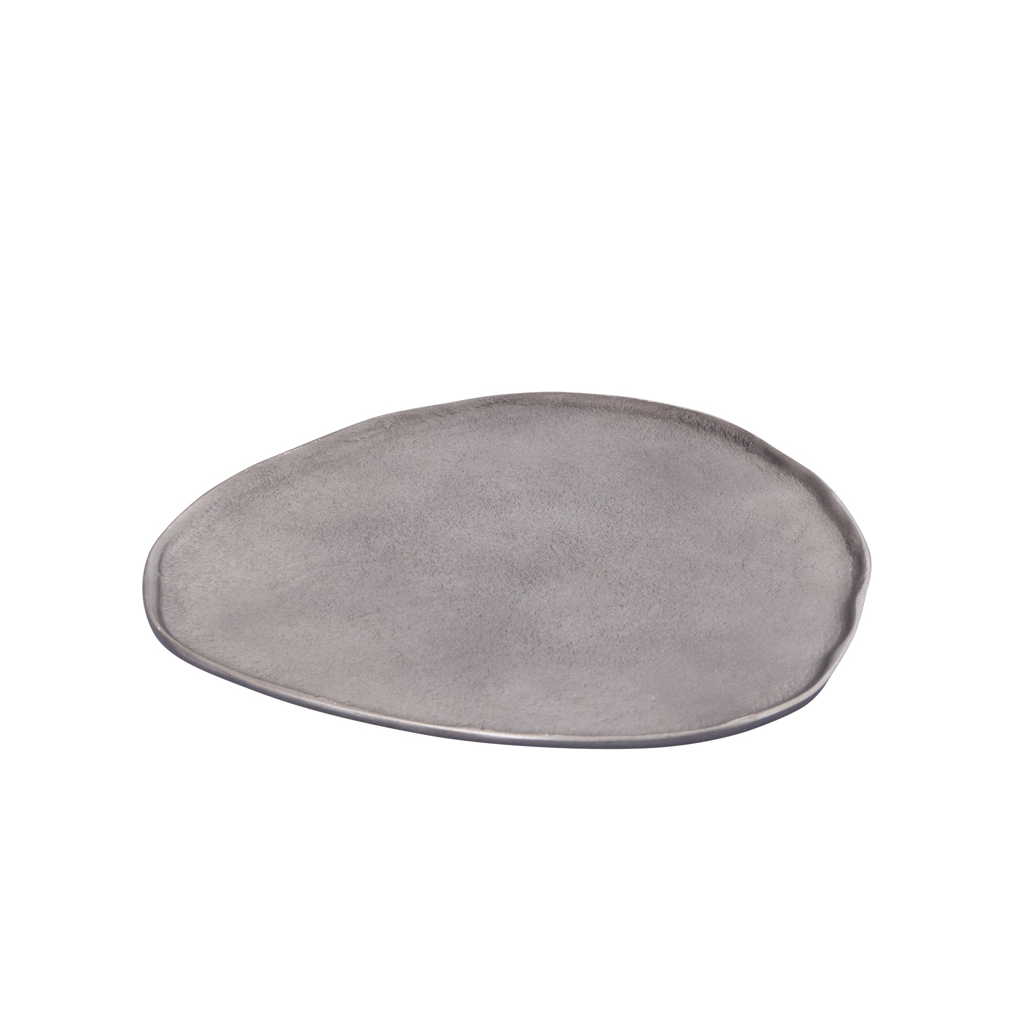 Kora Silver casted alu organic shaped bowl M