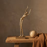 Saaqi Gold casted alu statue dancing lady B