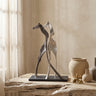 Skye Black alu statue giraffe shaped Small