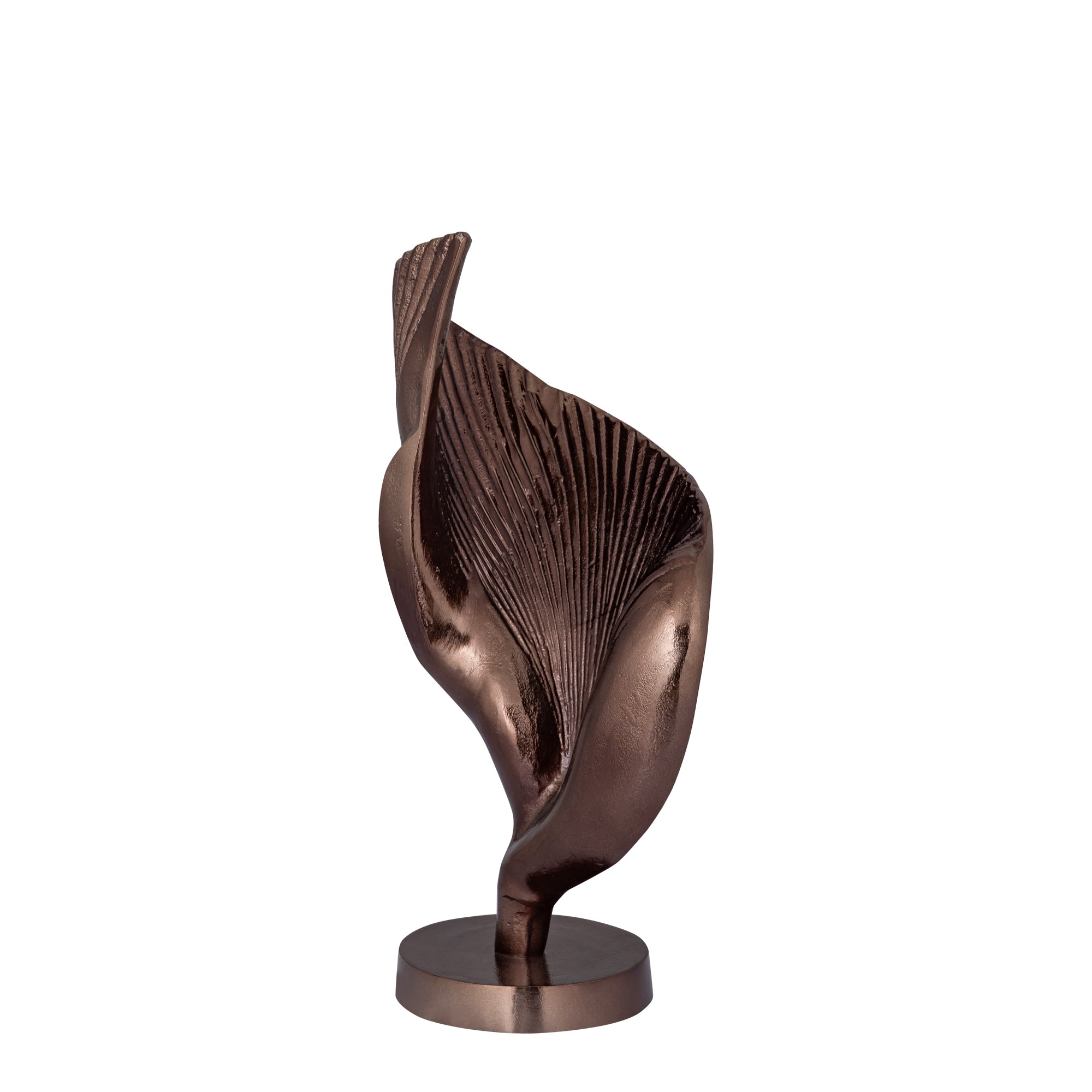 Roweyda Bronze alu statue shell shaped Small