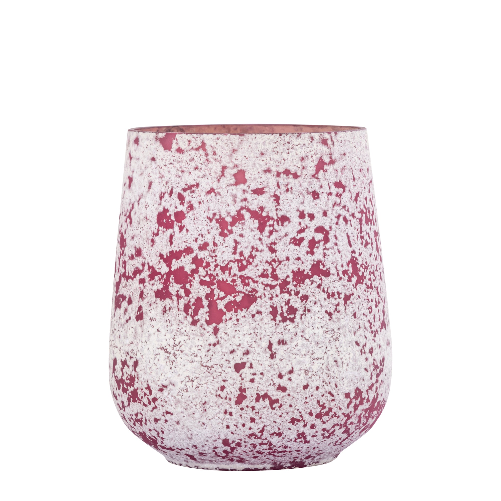 Marcy Bougeoirs en verre — Stormlight Round Shaped Rough 2 - Rose