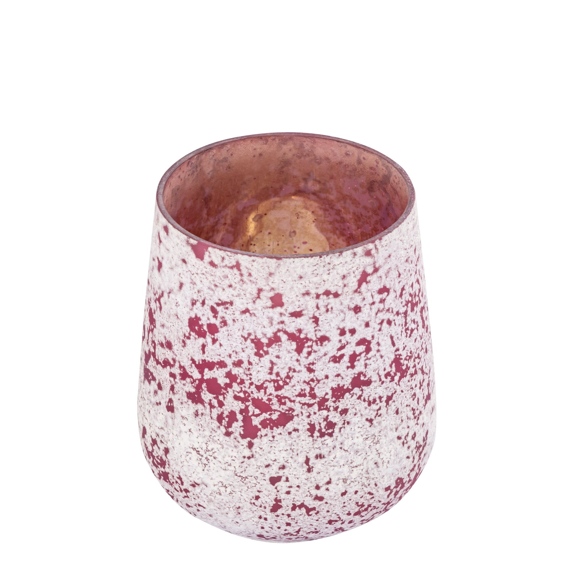 Marcy Bougeoirs en verre — Stormlight Round Shaped Rough 2 - Rose