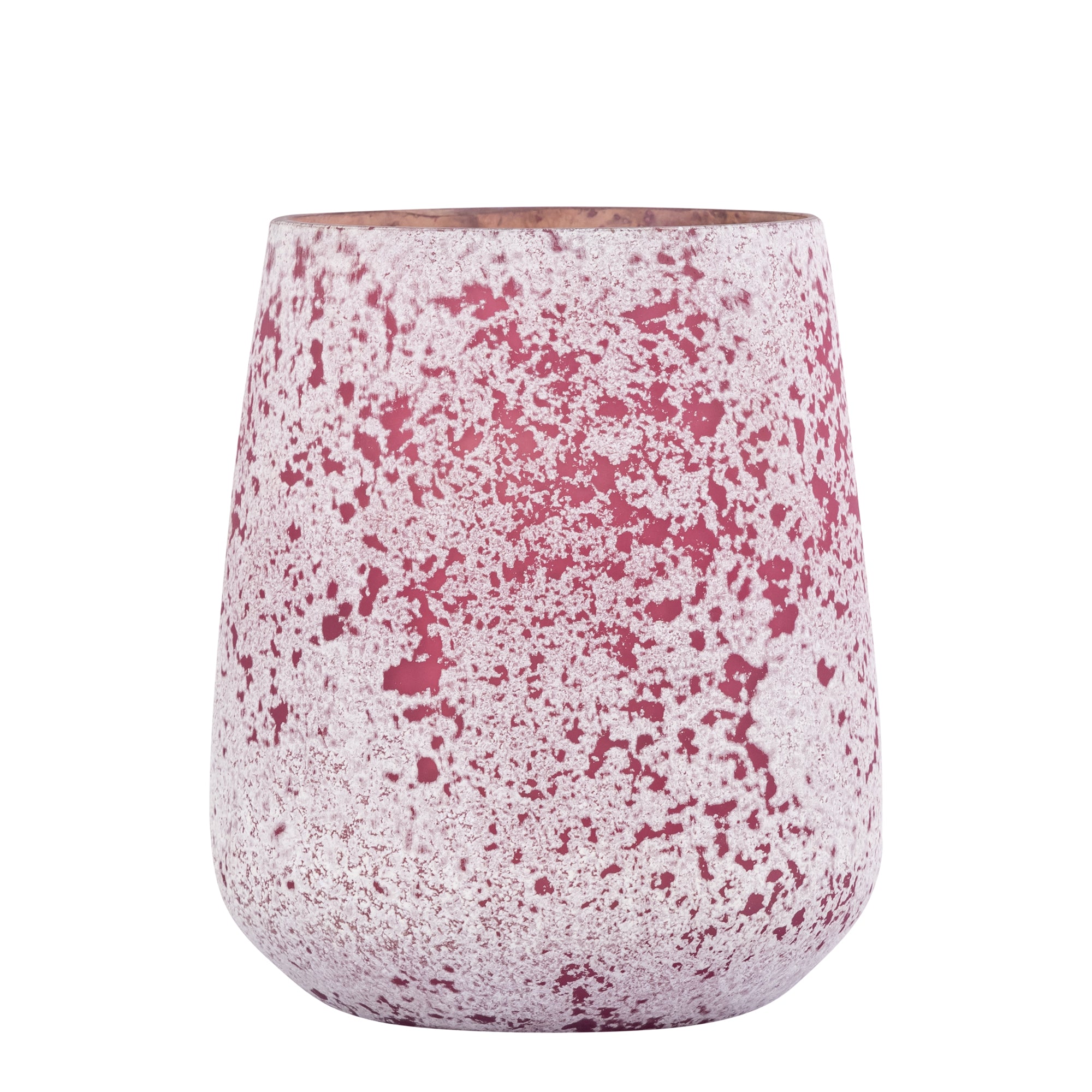 Marcy Bougeoirs en verre — Stormlight Round Shaped Rough - Rose