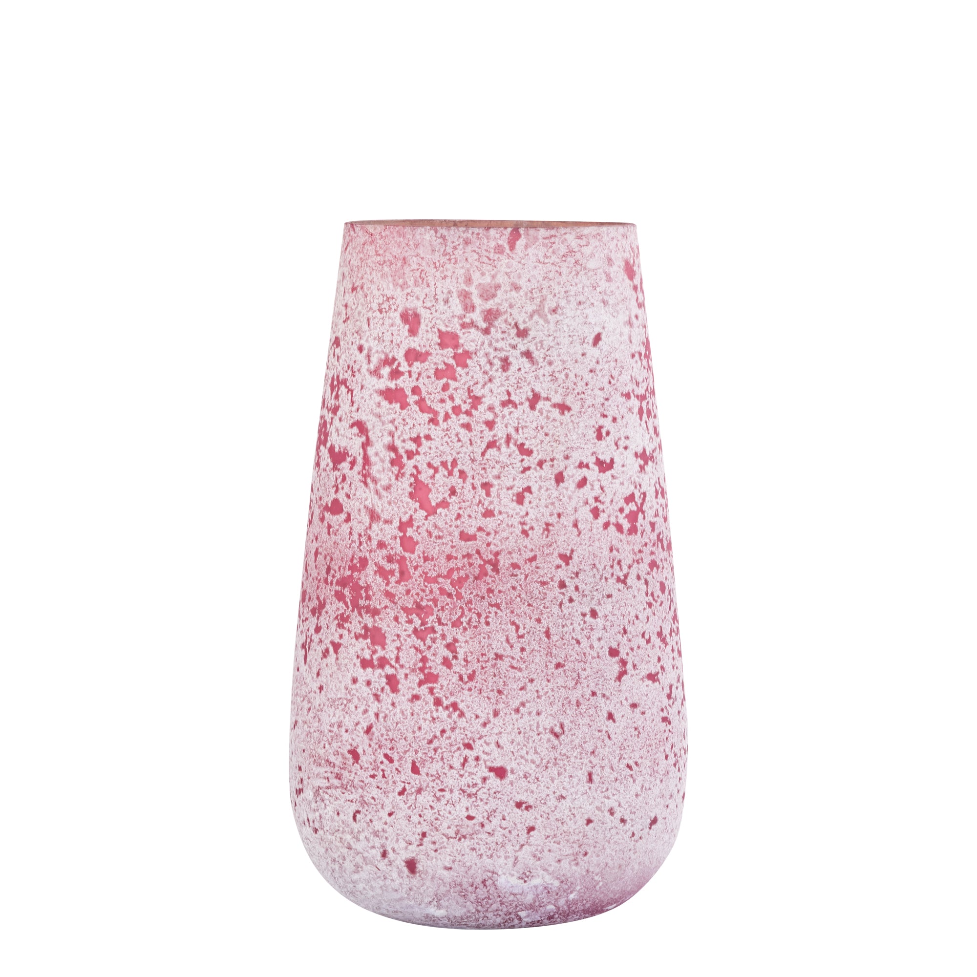 Marcy Bougeoirs en verre — Stormlight Round Shaped Rough - Rose