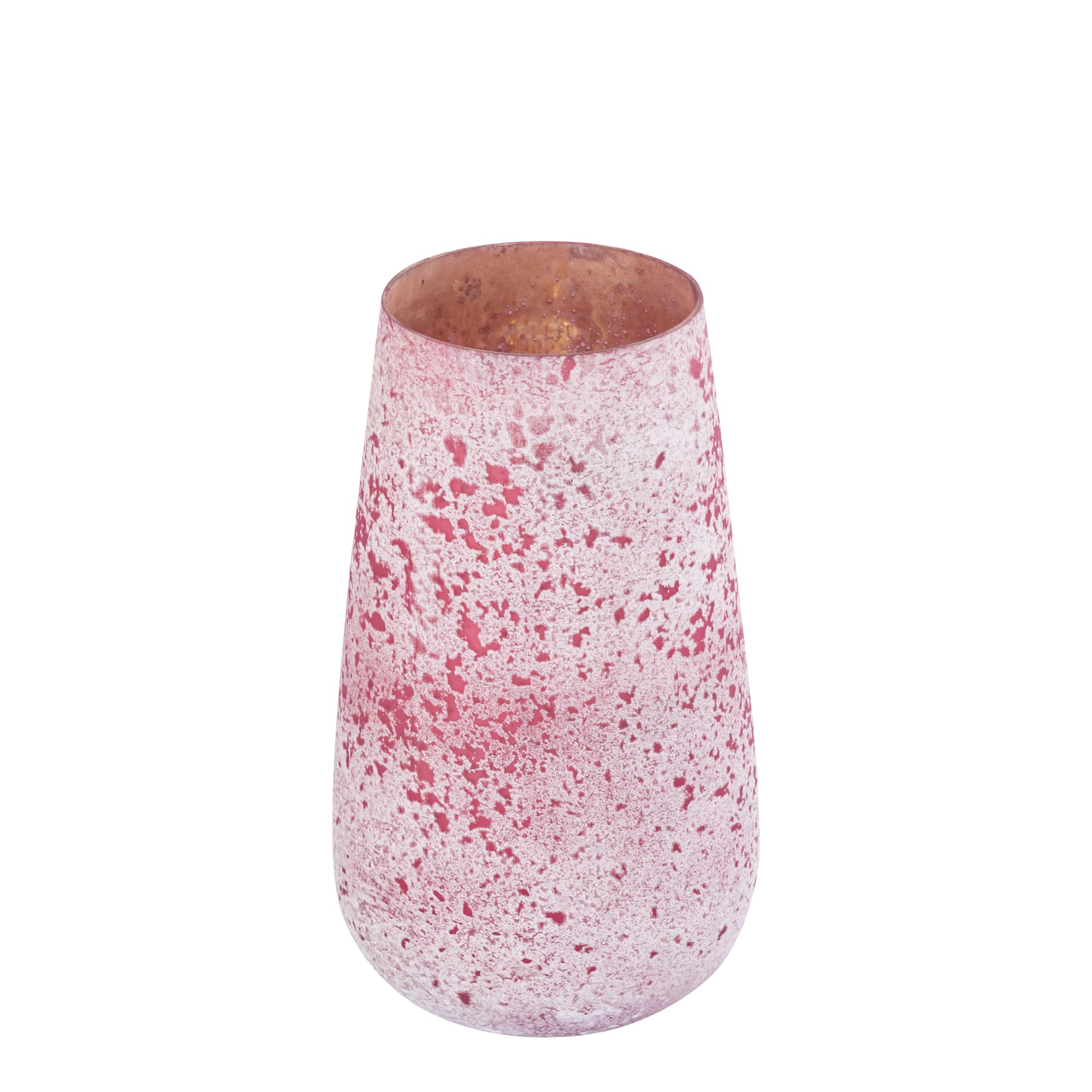 Marcy Bougeoirs en verre — Stormlight Round Shaped Rough - Rose