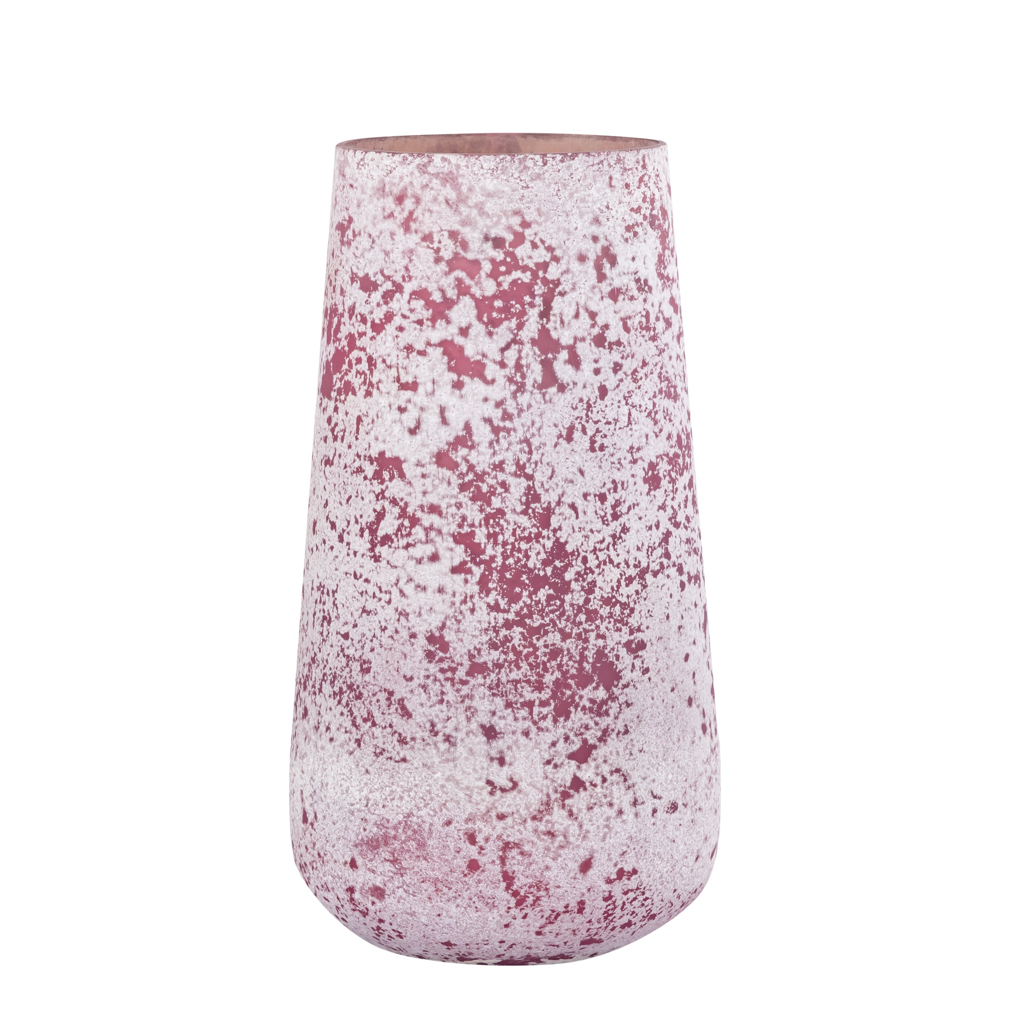 Marcy Bougeoirs en verre — Stormlight Round Shaped Rough - Rose
