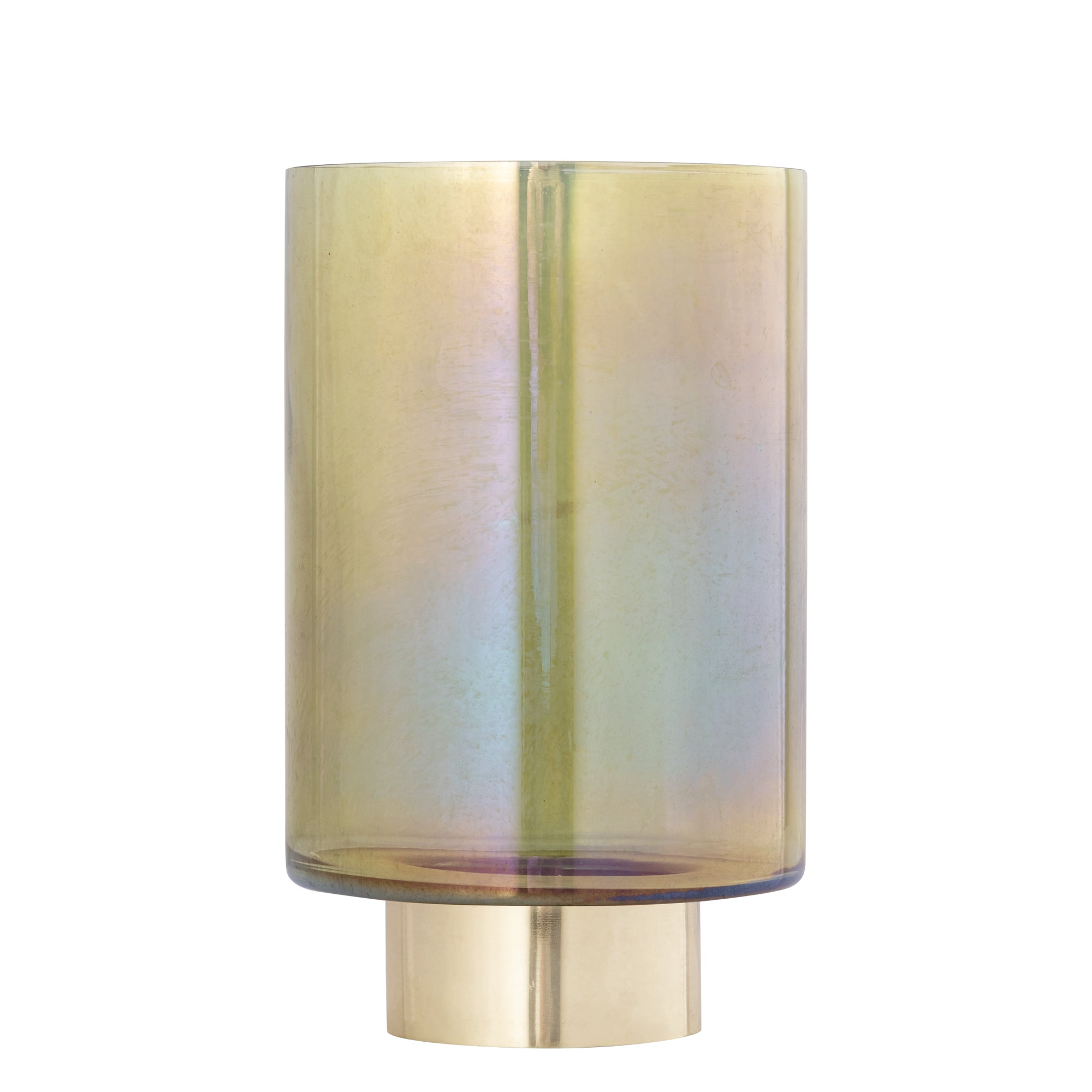 Norah Photophores en verre — Stormlight With Gold Bases - Vert