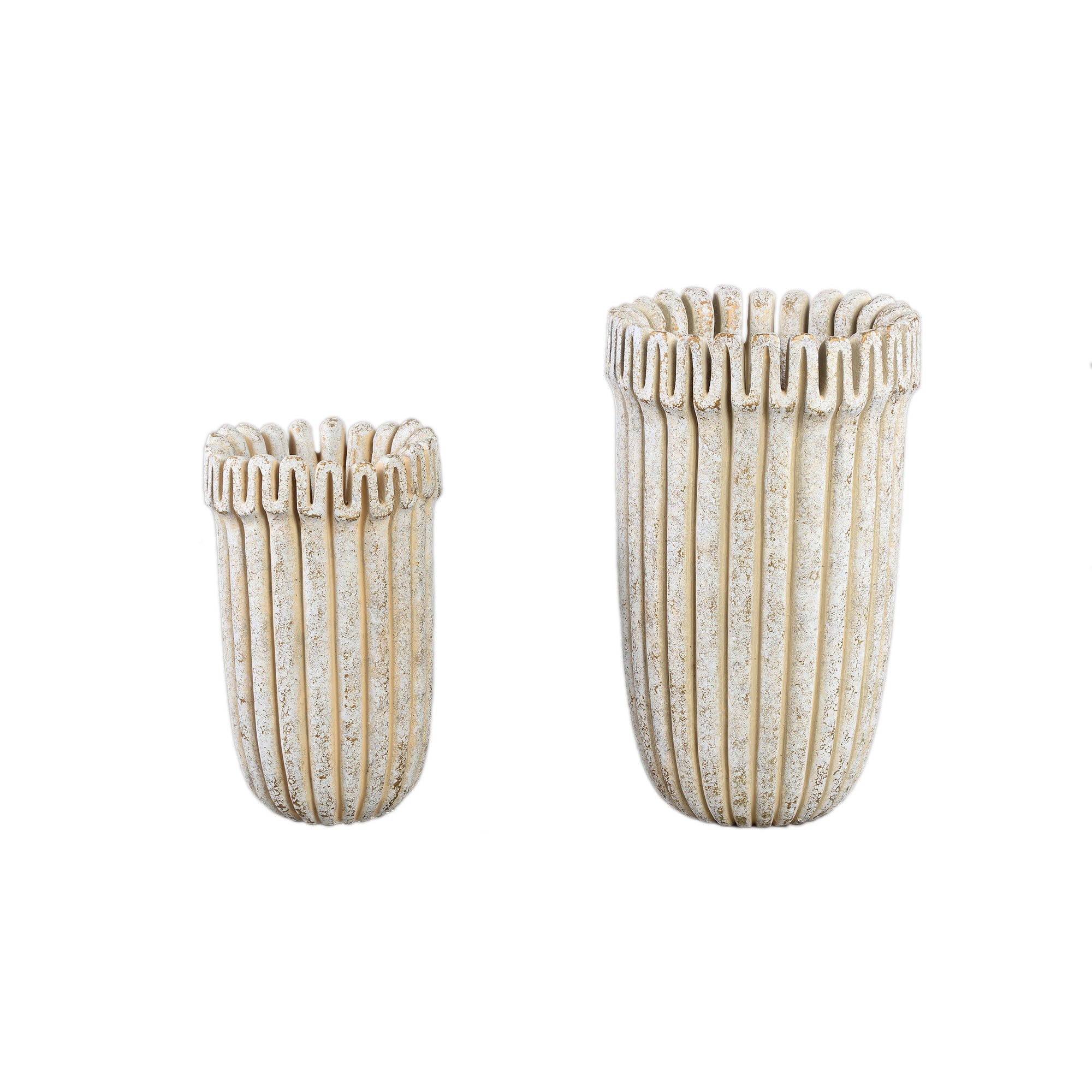 Raffay Pot en ciment - L (24x24x40 cm)