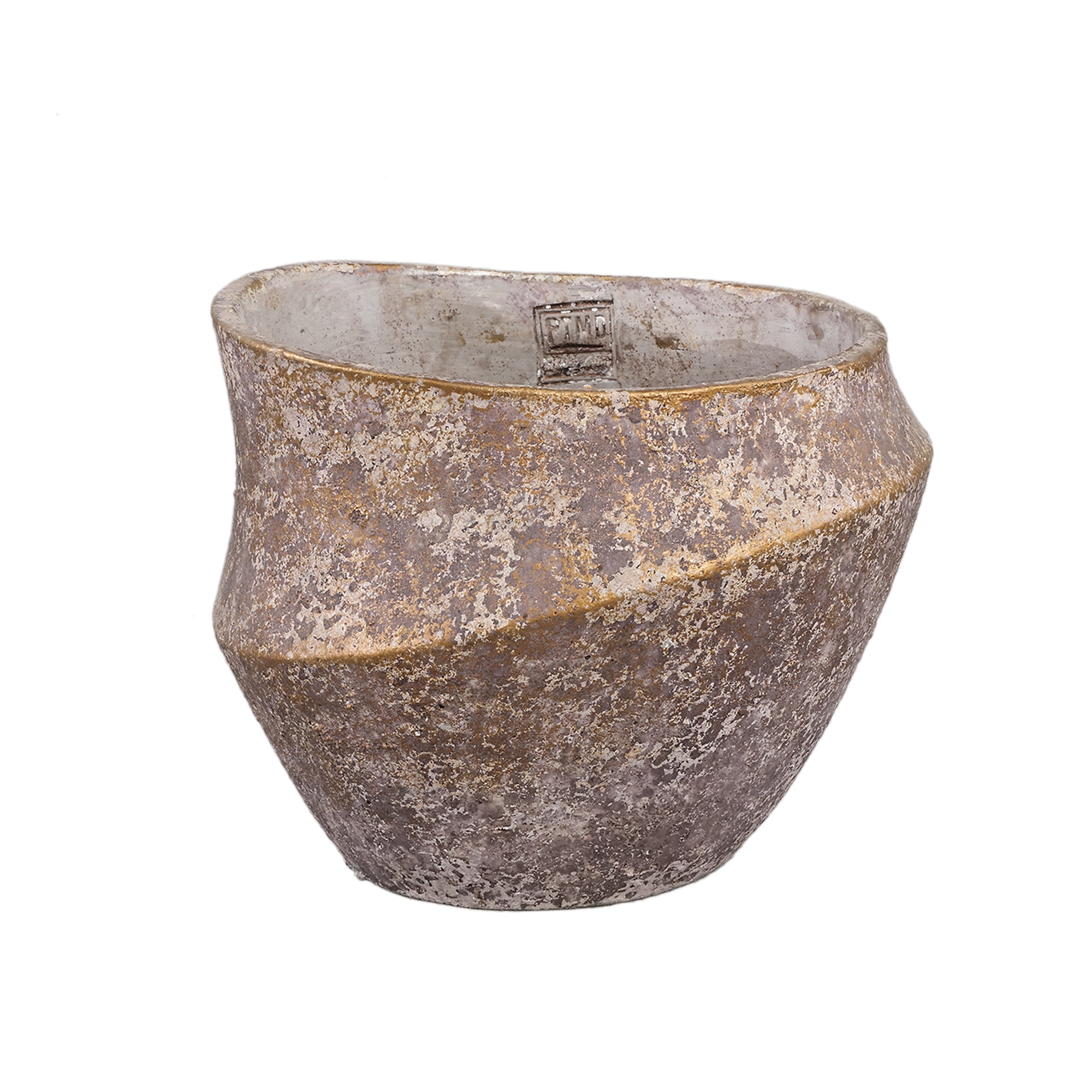 Rishell Pot en ciment - Bronze