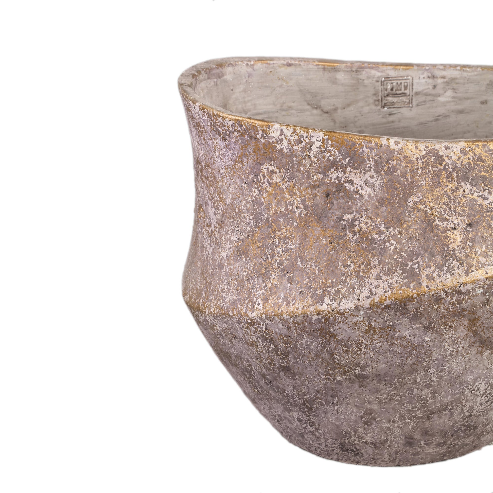 Rishell Pot en ciment - Bronze