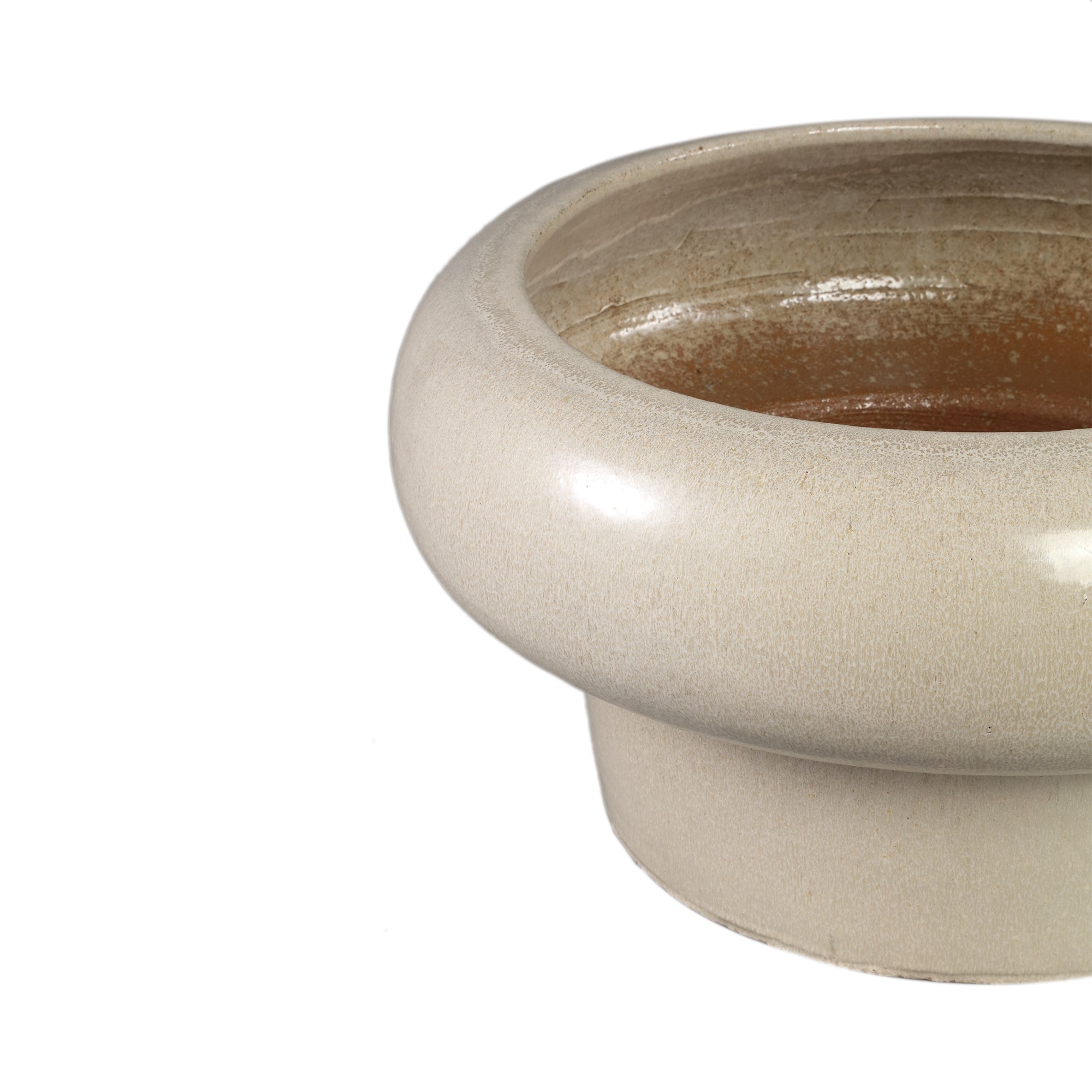 Megga Pot en céramique - Crème