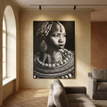 Panneau Mural Romaan — Noir Polyester Rectangulaire Femme L