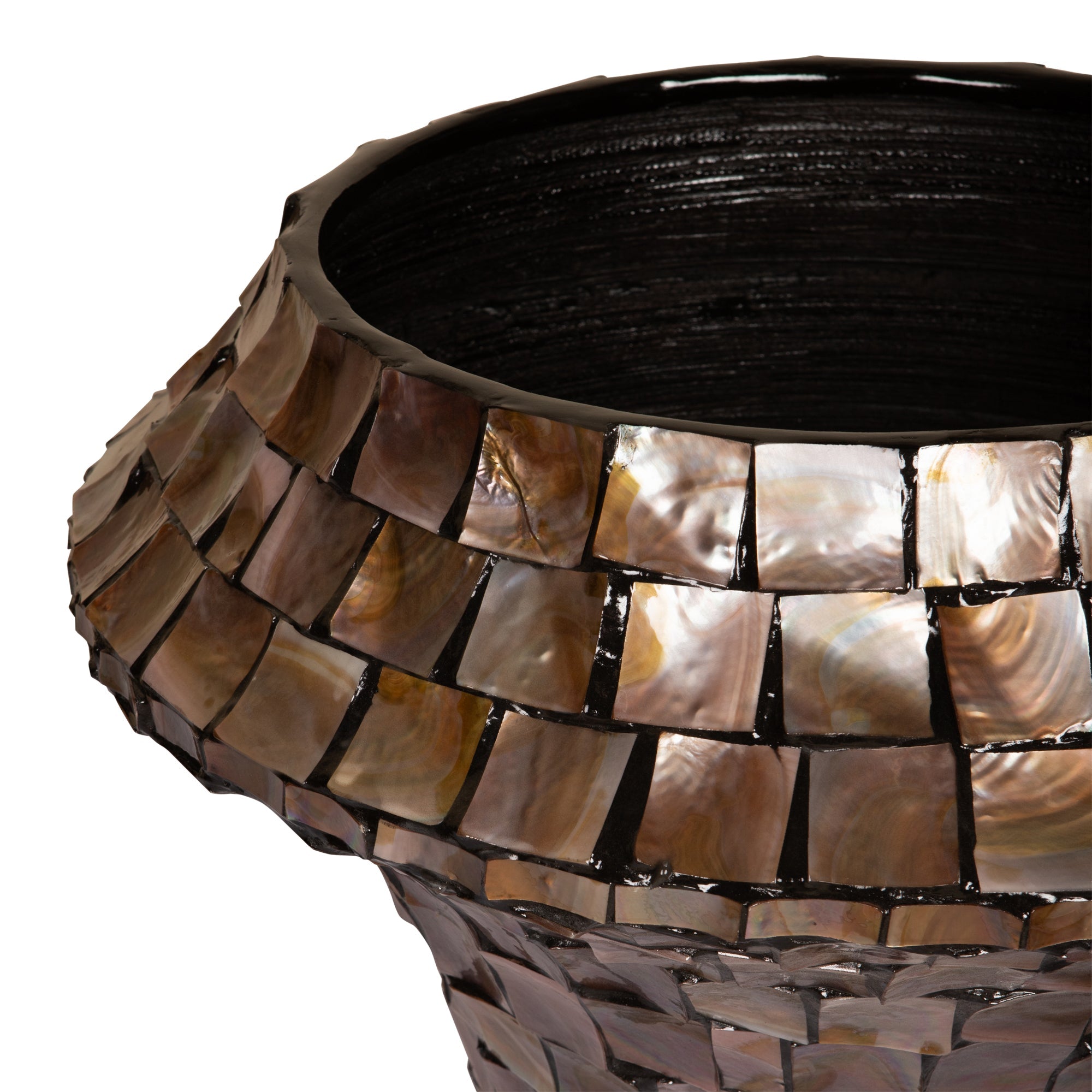 Pot Daven — en Bambou — Bronze
