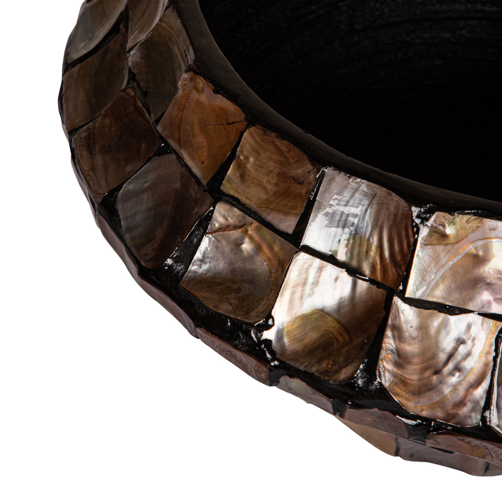 Pot Daven — en Bambou — Bronze