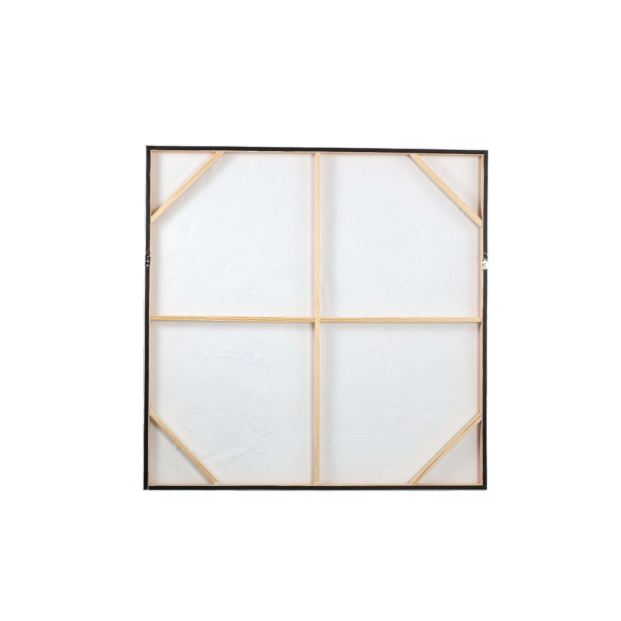 Olympia Brown canvas wall panell organic