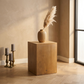 Piédestal Gustavo — Naturel Coloré Placage Chêne SV S