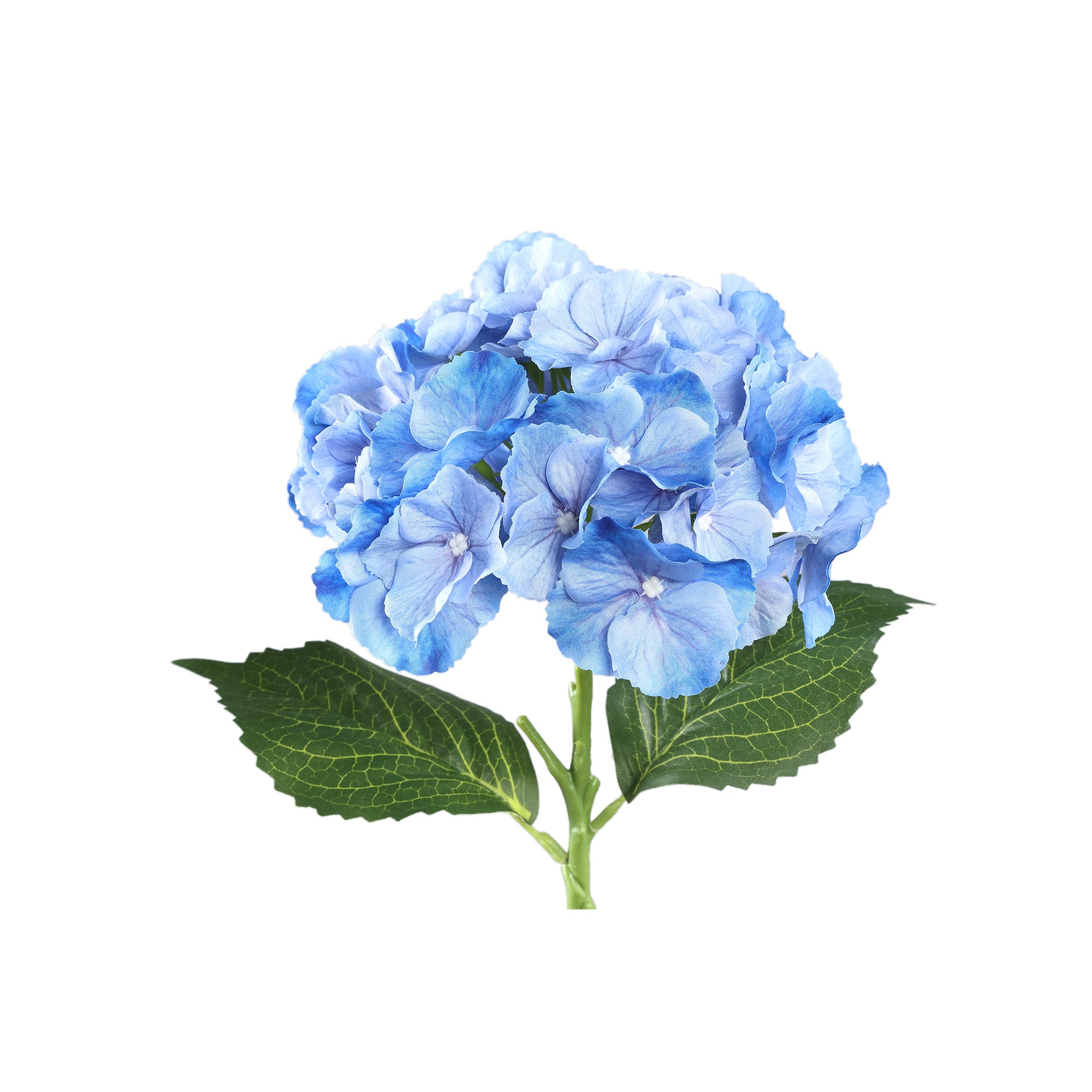 Hydrangea Flower Blue round hydrangea spray Bleu — Fleur artificielle — vue 2 | Häus